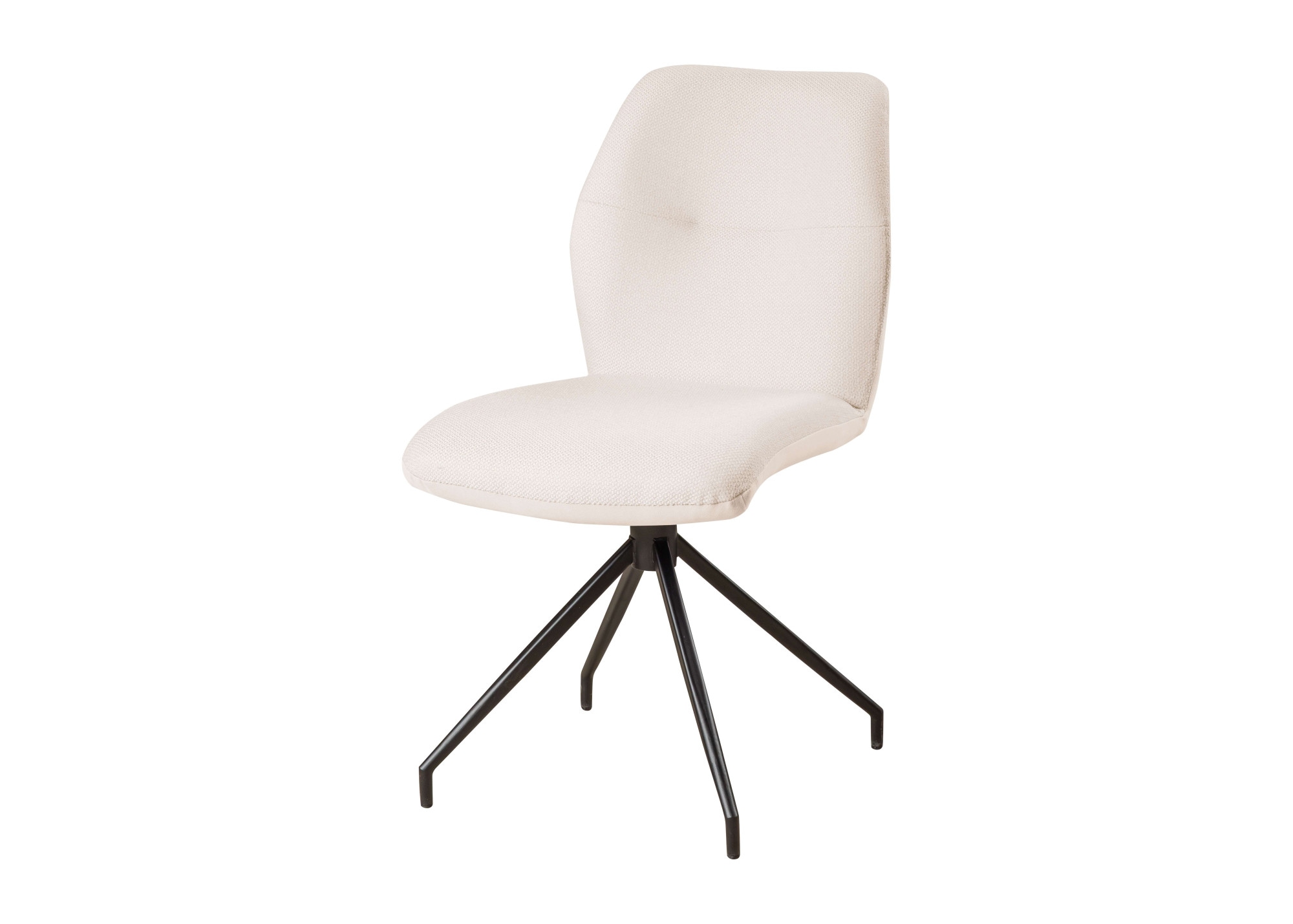 GOODproduct Drehstuhl »Bruna Esszimmerstuhl,Polsterstuhl, Küchenstuhl, 4-Fussstuhl« () 360° drehbar, mit automatischer Rückstellung, 2-Stoff-Design