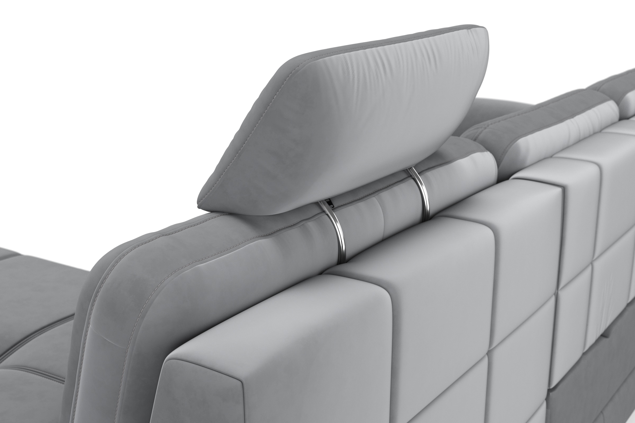 sit&more Canapé d'angle »Bendigo L-Form« inklusive Sitztiefenverstellung, Bodenfreiheit 12 cm, in 2 Fussfarben