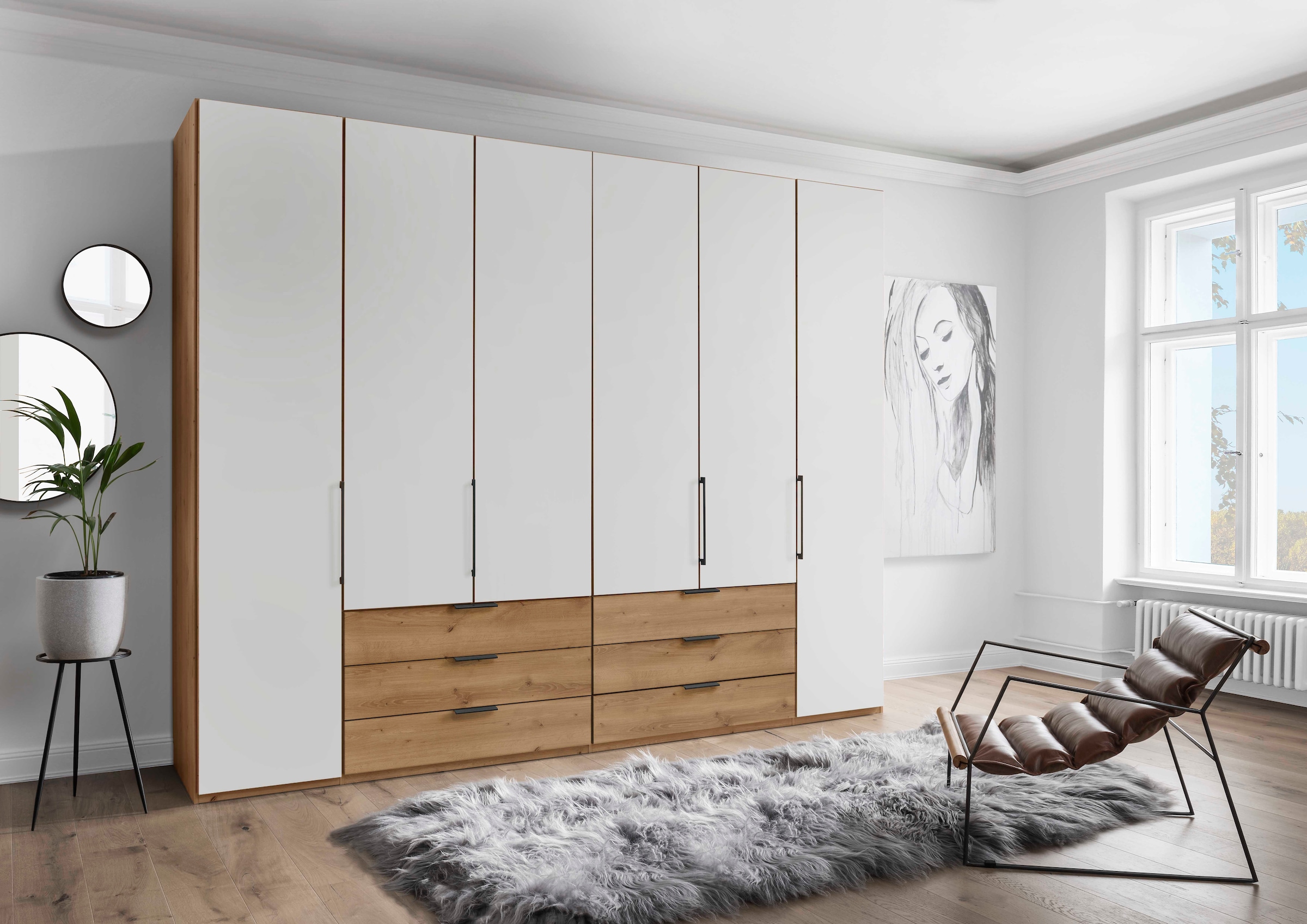 WIEMANN Kleiderschrank »Monaco« hochwertige Beschläge