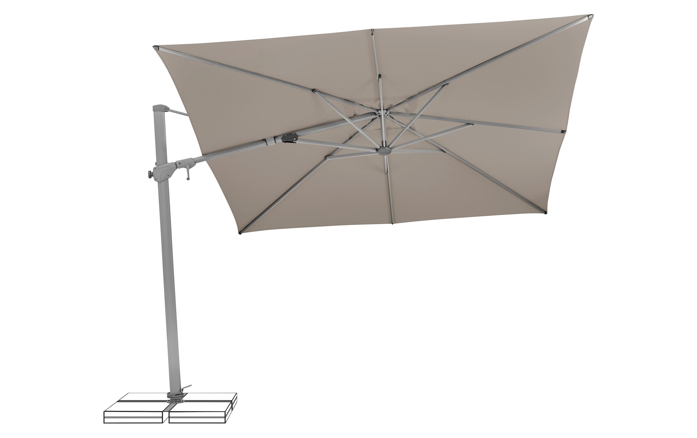   Parasol »Suncomfort by Glatz Varioflex, 300 x 300 cm«