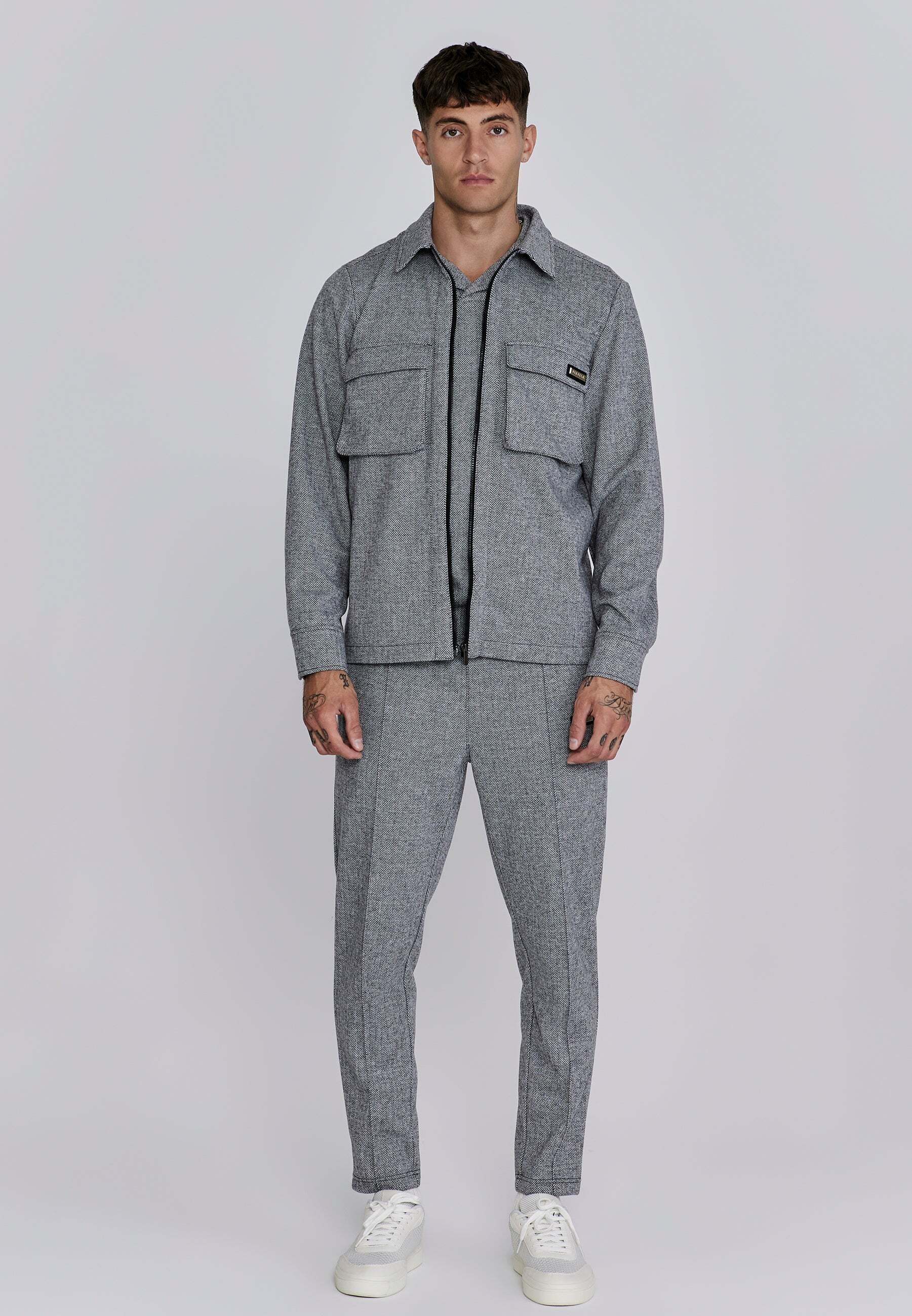 Siksilk Langarmhemd »Siksilk Overshirt Smart Overshirt«