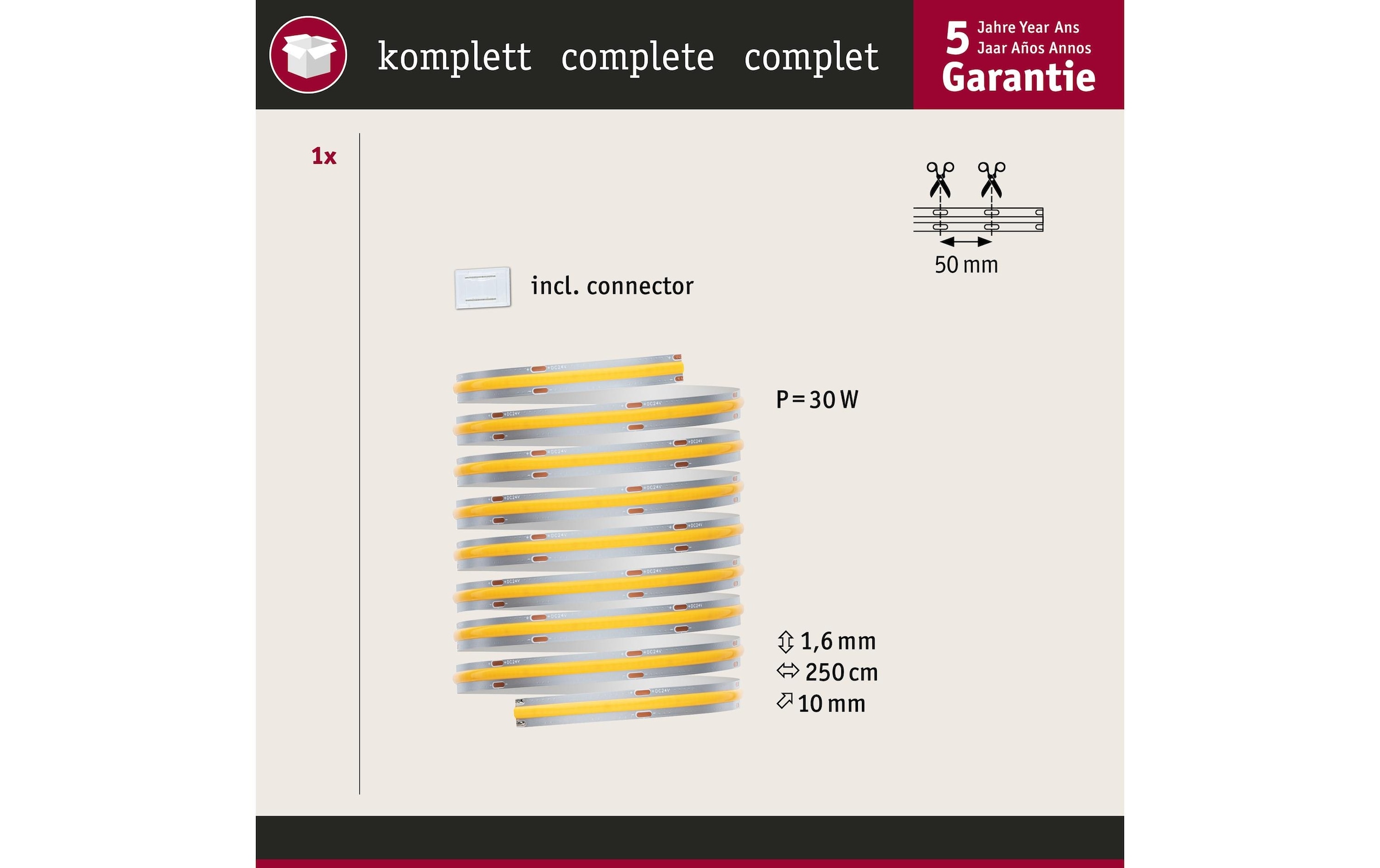 Paulmann Plafonnier LED »MaxLED 1000« 1 cuis