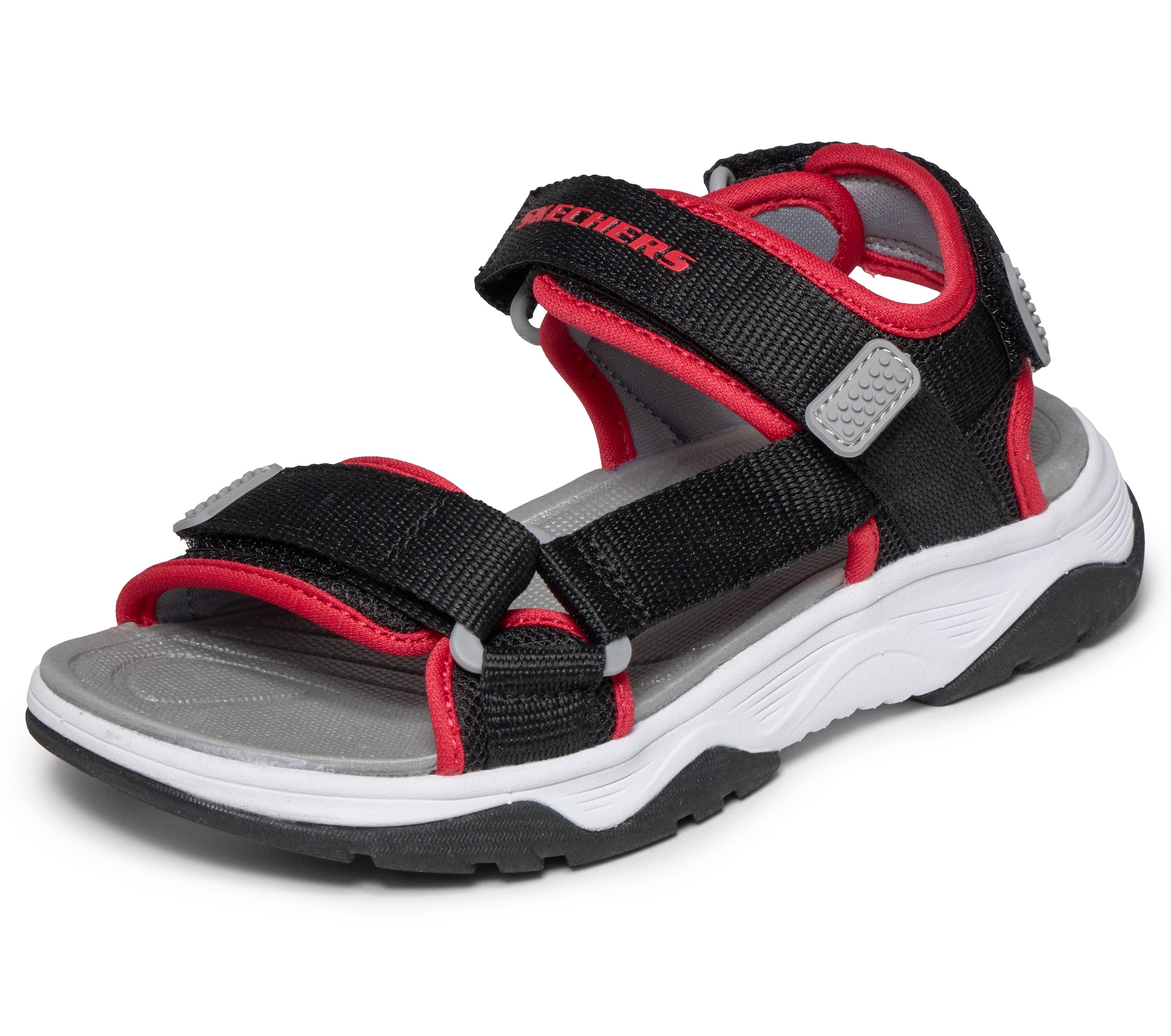 Skechers Sandale »TREAD SEEKER«  Sommerschuh mit Klettverschluss, Grössenschablone zum Download