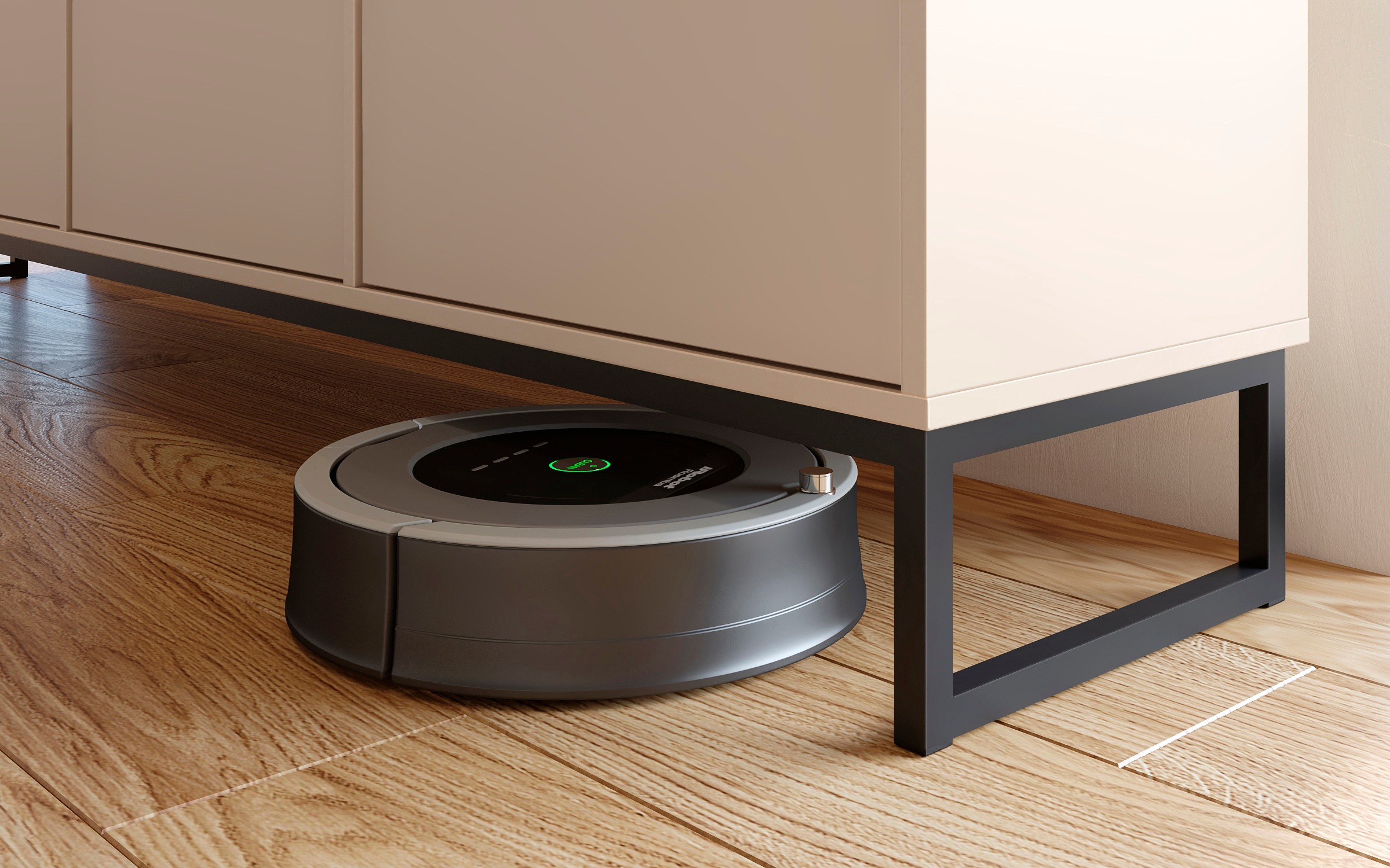 Home affaire Lowboard »Alto, Breite 208,5 cm, TV-Board mit 4 Klappen, push-to-open« TV-Kommode mit viel Stauraum, push-to-open-Funktion, Metallkufen