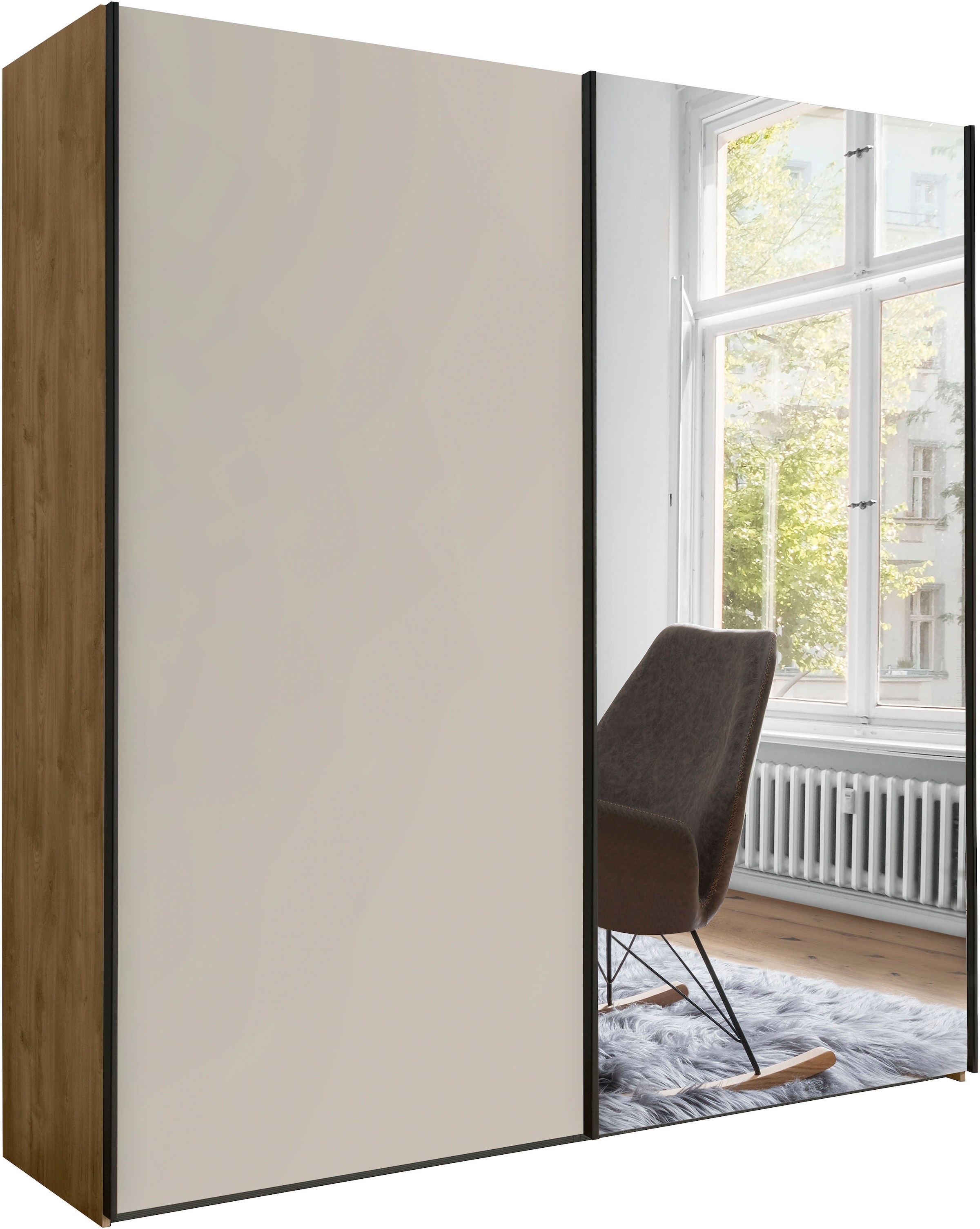 WIEMANN Schwebetürenschrank »Monaco« hochwertige Beschläge