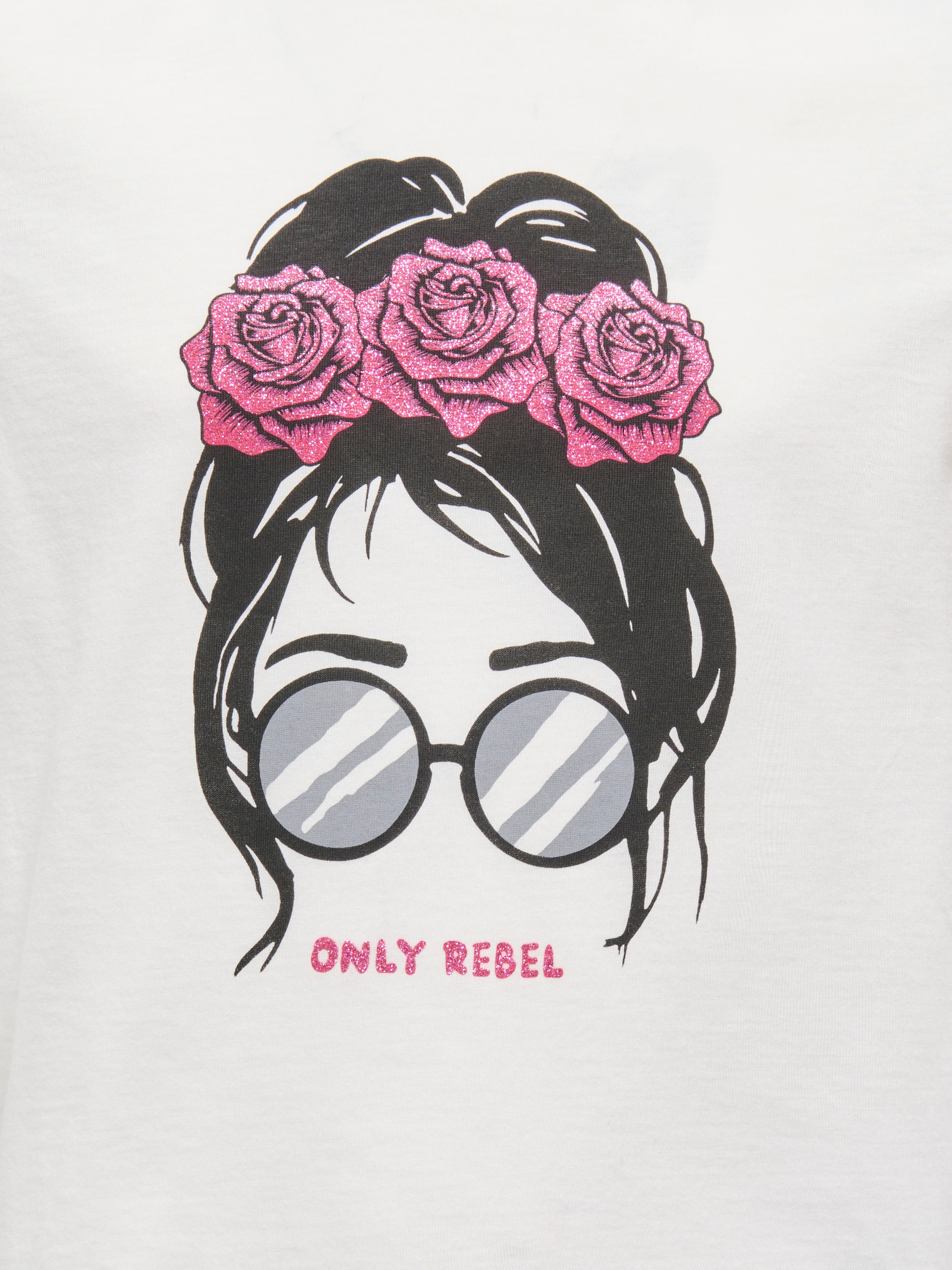 KIDS ONLY T-Shirt »KOGMIA LIFE REG S/S GIRL TOP FR ZA JRS« mit unterschiedlichen Motive, je nach Bodyfarbe