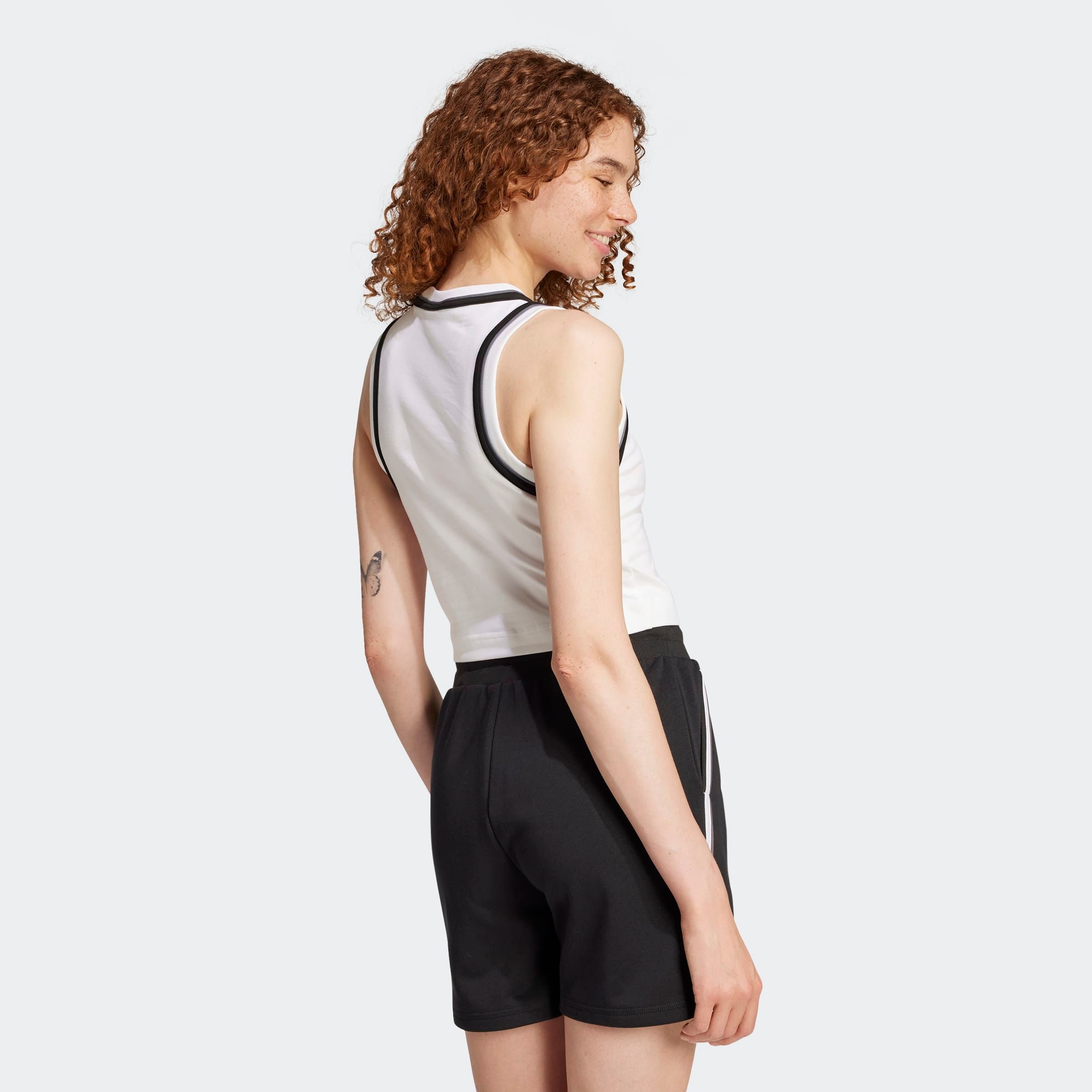 adidas Sportswear Débardeur »ESSENTIALS COLOR-POP COTTON CROP«