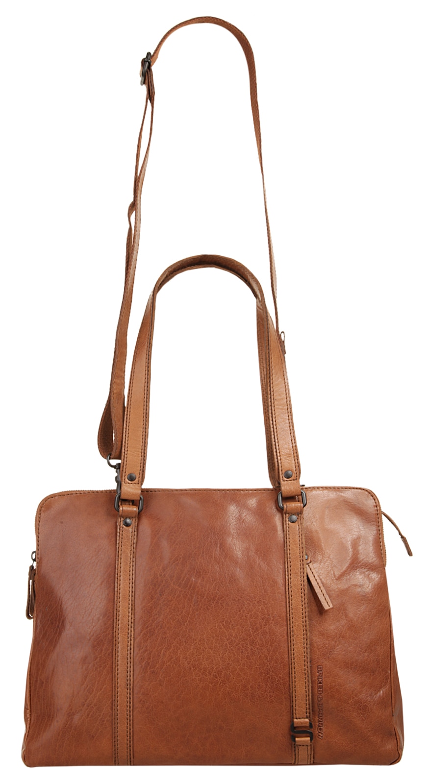 Spikes & Sparrow Shopper »LAPTOP SHOULDERBAG« echt Leder