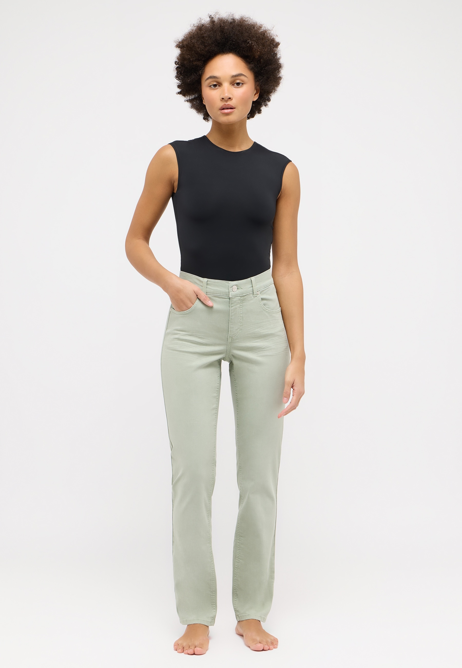 ANGELS Jeans droit »CICI« in Slim Fit-Passform