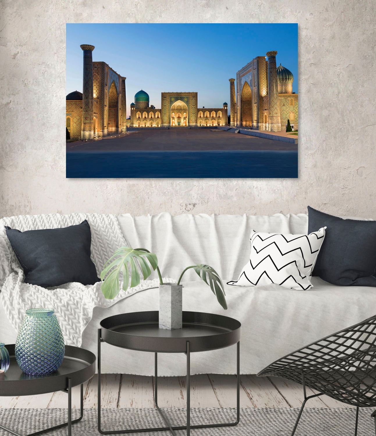 queence Acrylglasbild »Palast« Elemente der Architektur | Gebäude | Religion | Spa | Spa Bilder Fine Art-Print in Galeriequalität