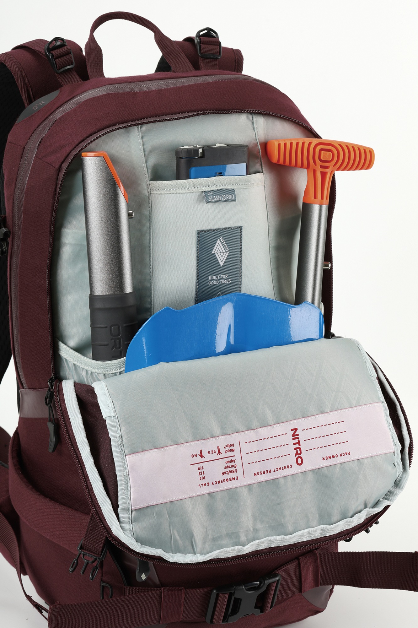 NITRO Freizeitrucksack »Slash 25 Pro« Snowboardrucksack, Wanderrucksack, Freizeitrucksack, Skatepack