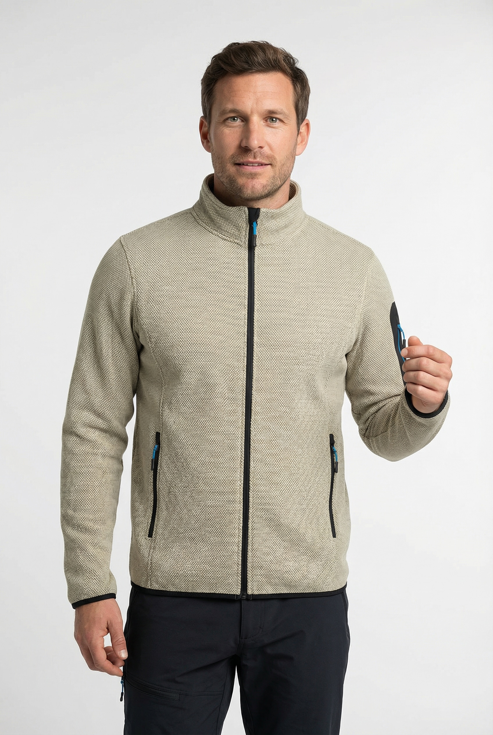 Icepeak Veste polaire »BREDSTEDT« sportlicher Stil, mit Stehkragen, mit Reissverschlusstaschen