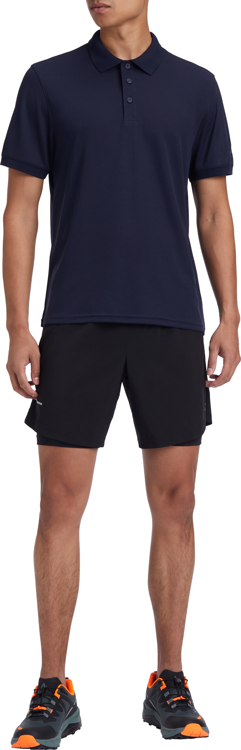 McKINLEY Polo »HE.-POLO LANGO M« pour activités outdoor polyvalentes et quotidien, col tricoté