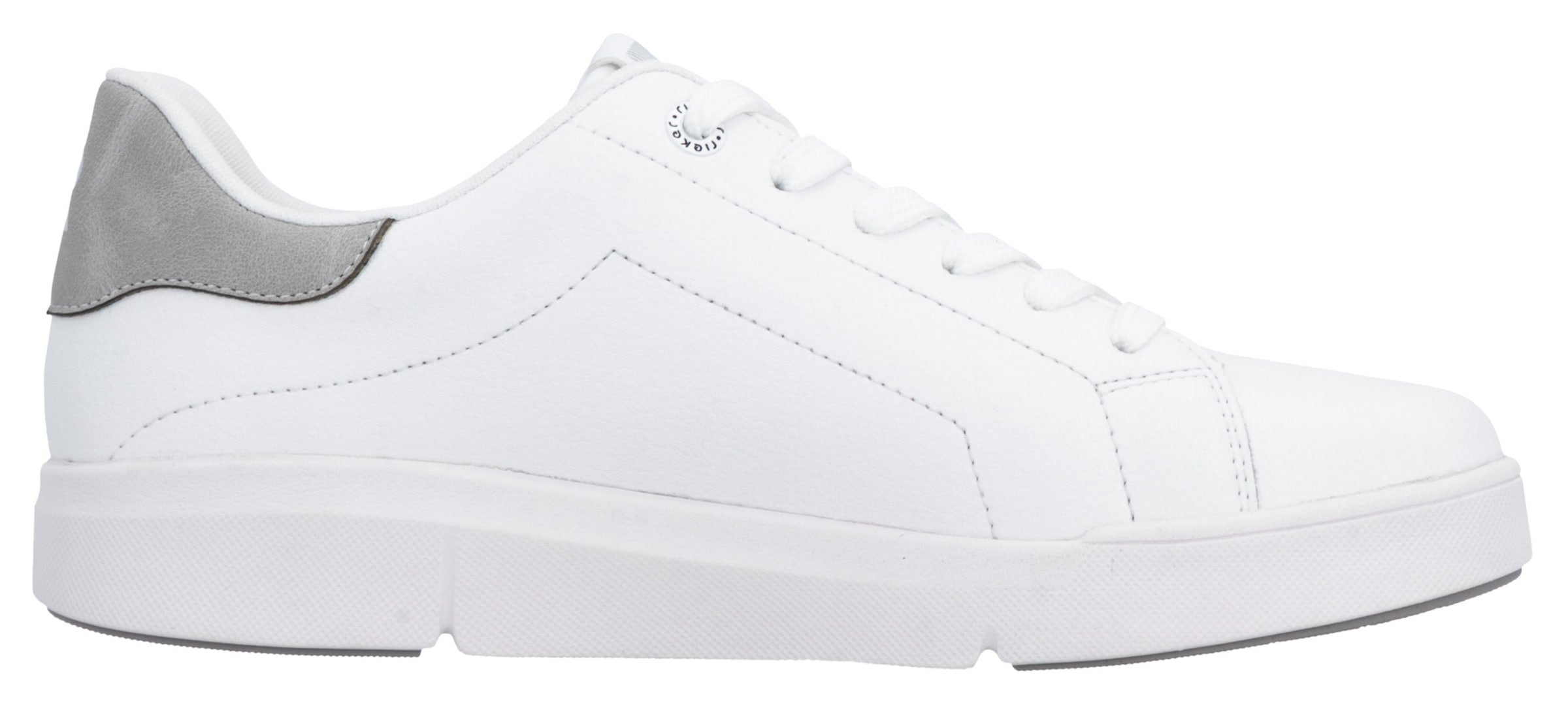 RIEKER Sport Sneaker  in monochromer Optik, Freizeitschuh, Halbschuh, Schnürschuh