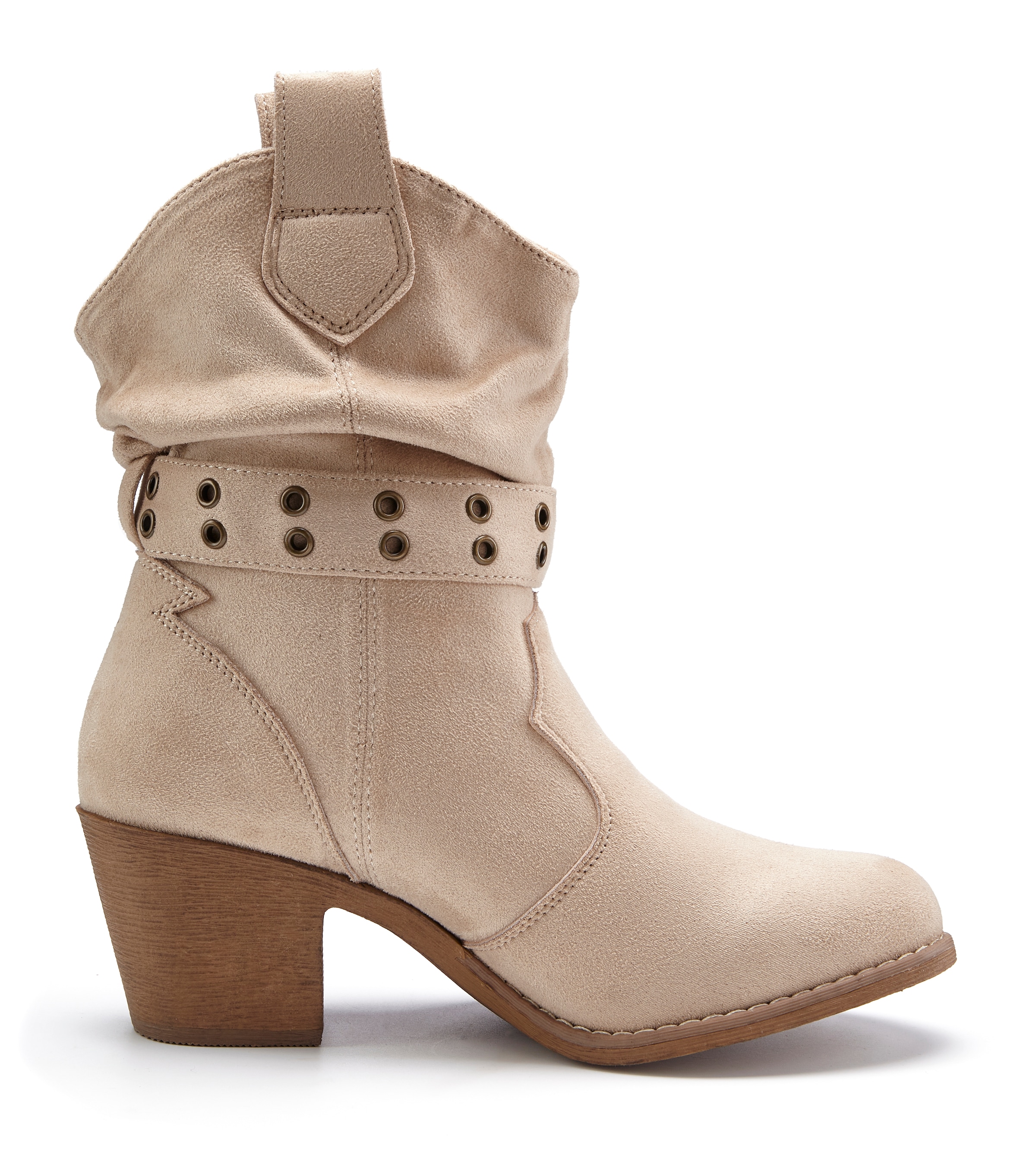 LASCANA Cowboy Stiefelette »Herbststiefelette,«  Cowboy Boots, Western Stiefelette, Ankleboots VEGAN