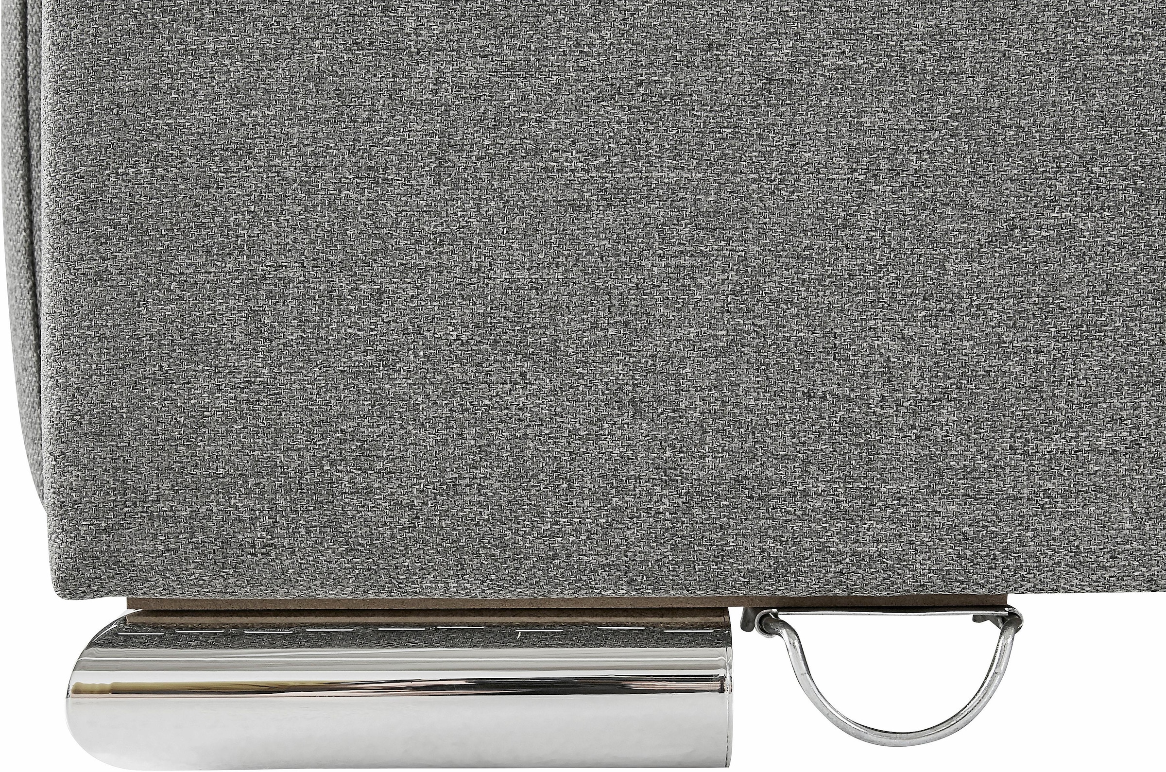 Home affaire Canapé d'angle »Night & Day L-Form, B: 324 cm, mit Dauer-Schlaffunktion und Armlehne« inkl. Bettfunktion & Bettkasten, Boxspringbett 180x200 cm