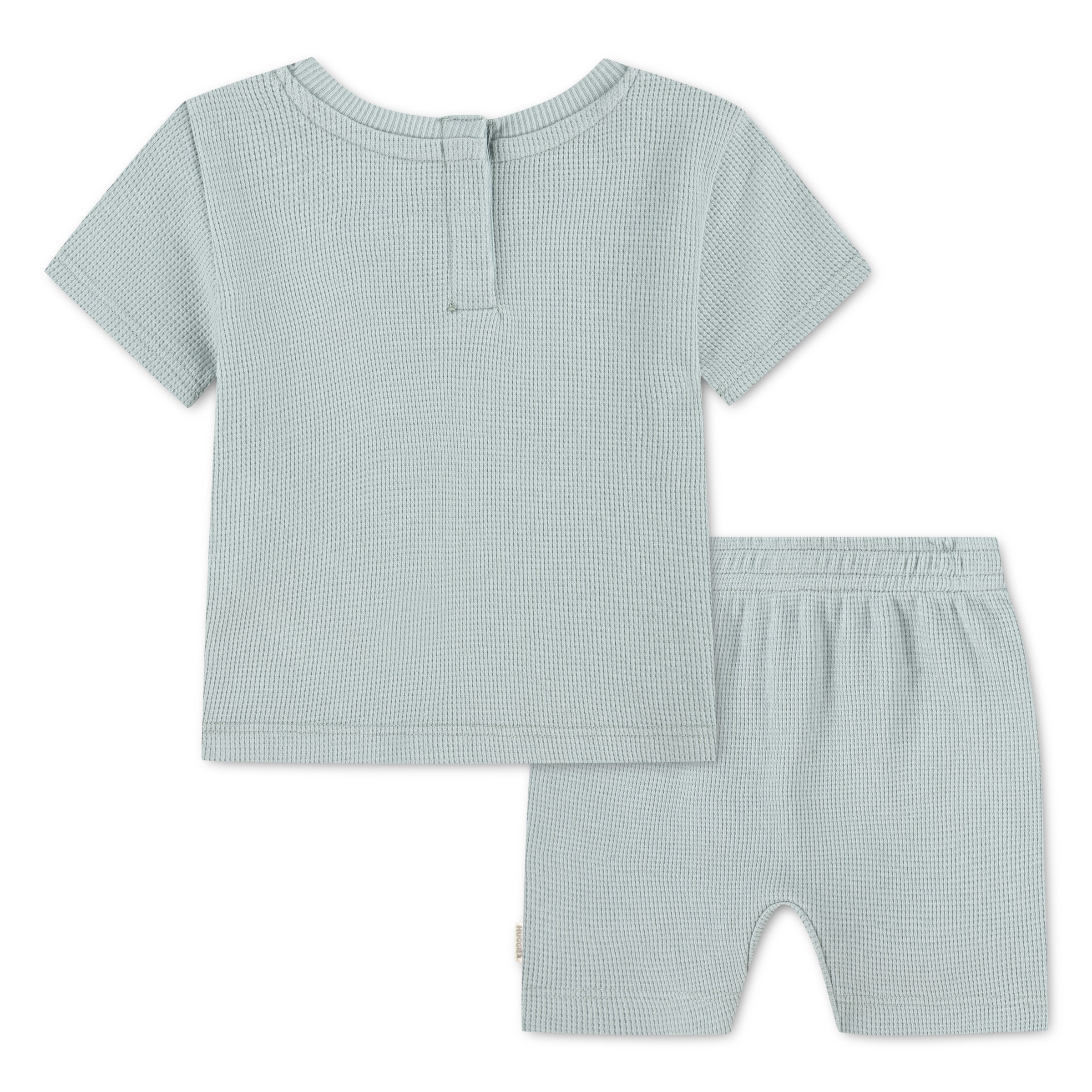 HUGGIES babywear Shirt & Hose »HUGB SHORT SET« Set, 2 mit süsser Tierapplikation, Baumwolle