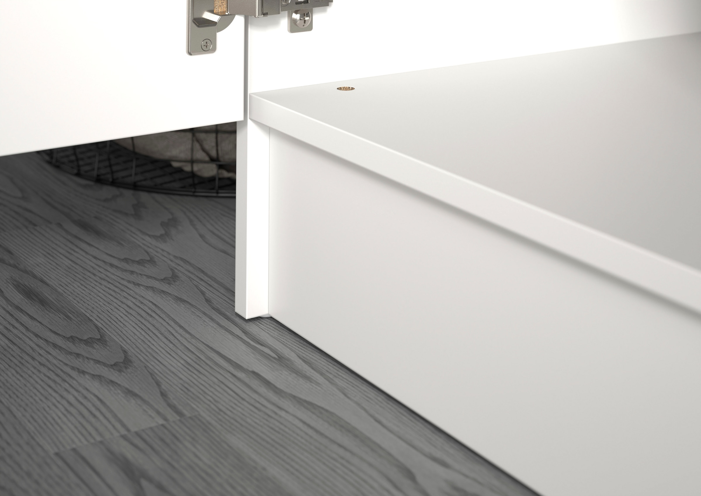 welltime Ensemble de meubles de salle de bain »FALAS, TOPSELLER!, 8-teilig, Hauswirtschaftsraum Set, Breite 300 cm« Set, Wäscheschrank, Hängeschrank,Standregal, Umbauschrank, Mehrzweckschrank, 8 cuis tlg.