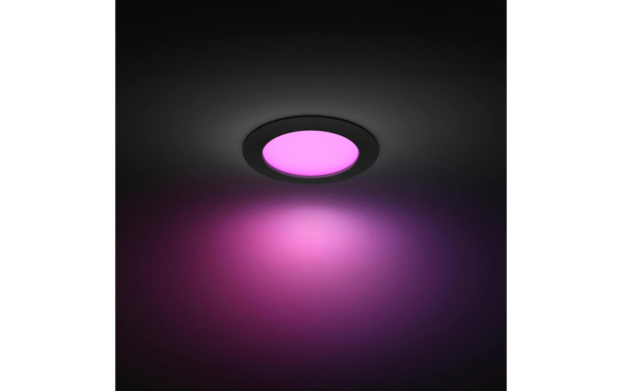 Philips Hue Plafonnier »Philips Hue Deckenleuchte WCA Slim Recessed Light L « RVB | blanc chaud - blanc froid