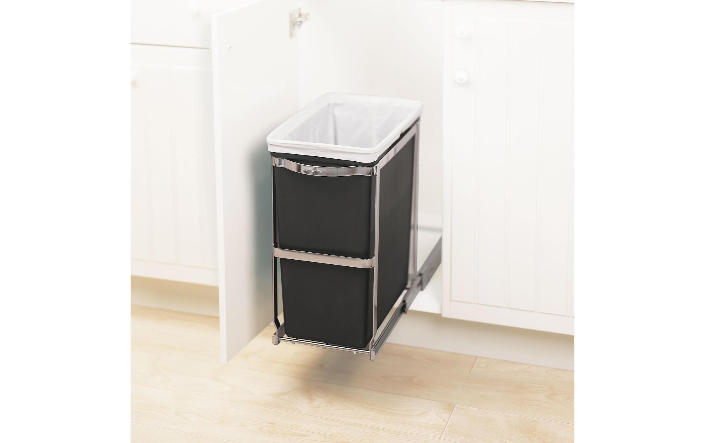 simplehuman Einbaumülleimer »Schrank-Abfalleimer 30 l« 1 Behälter