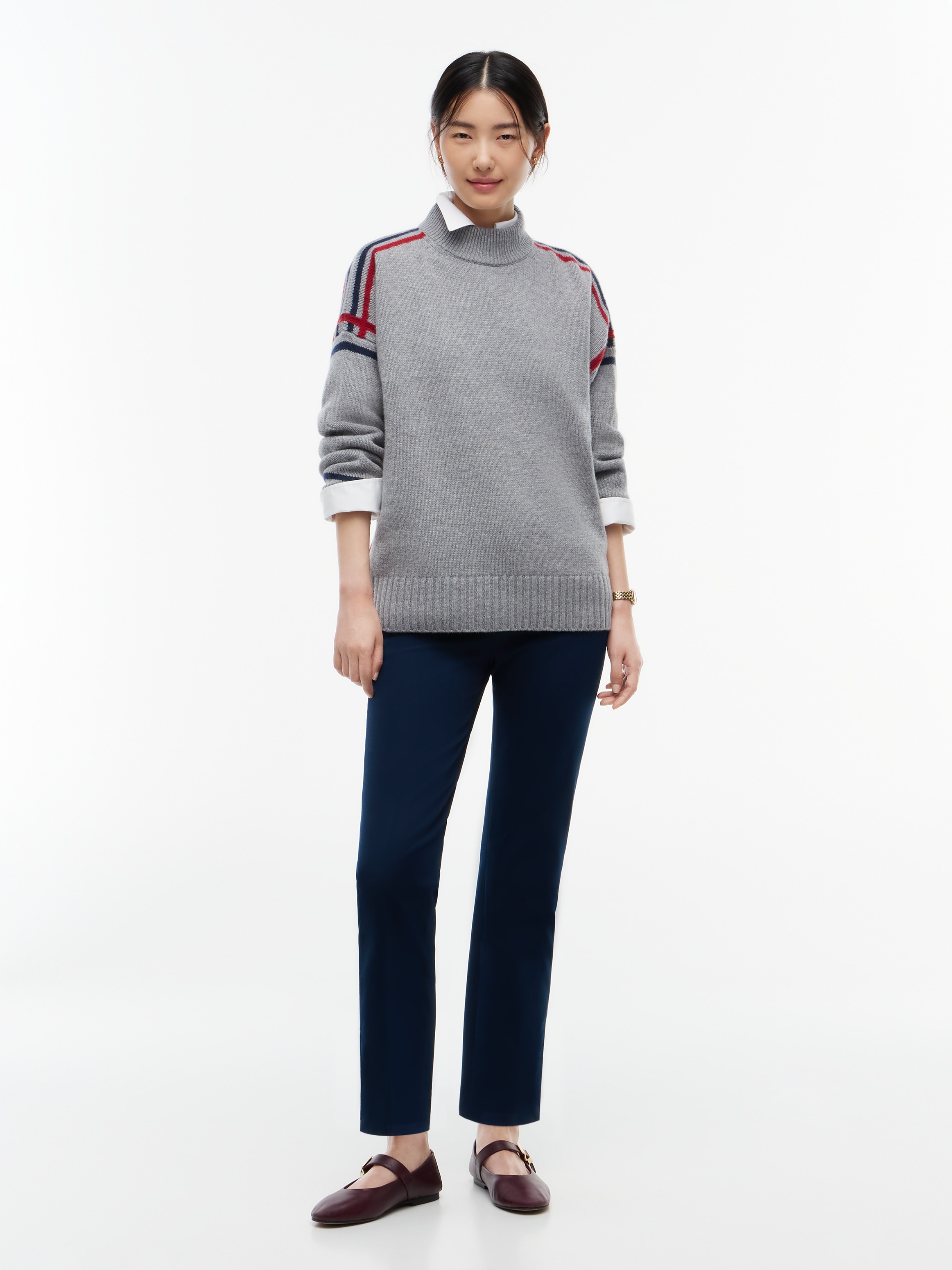 Tommy Hilfiger Anzughose »GABARDINE ZIP SLIM PANT«  Baumwollmischung, slim fit