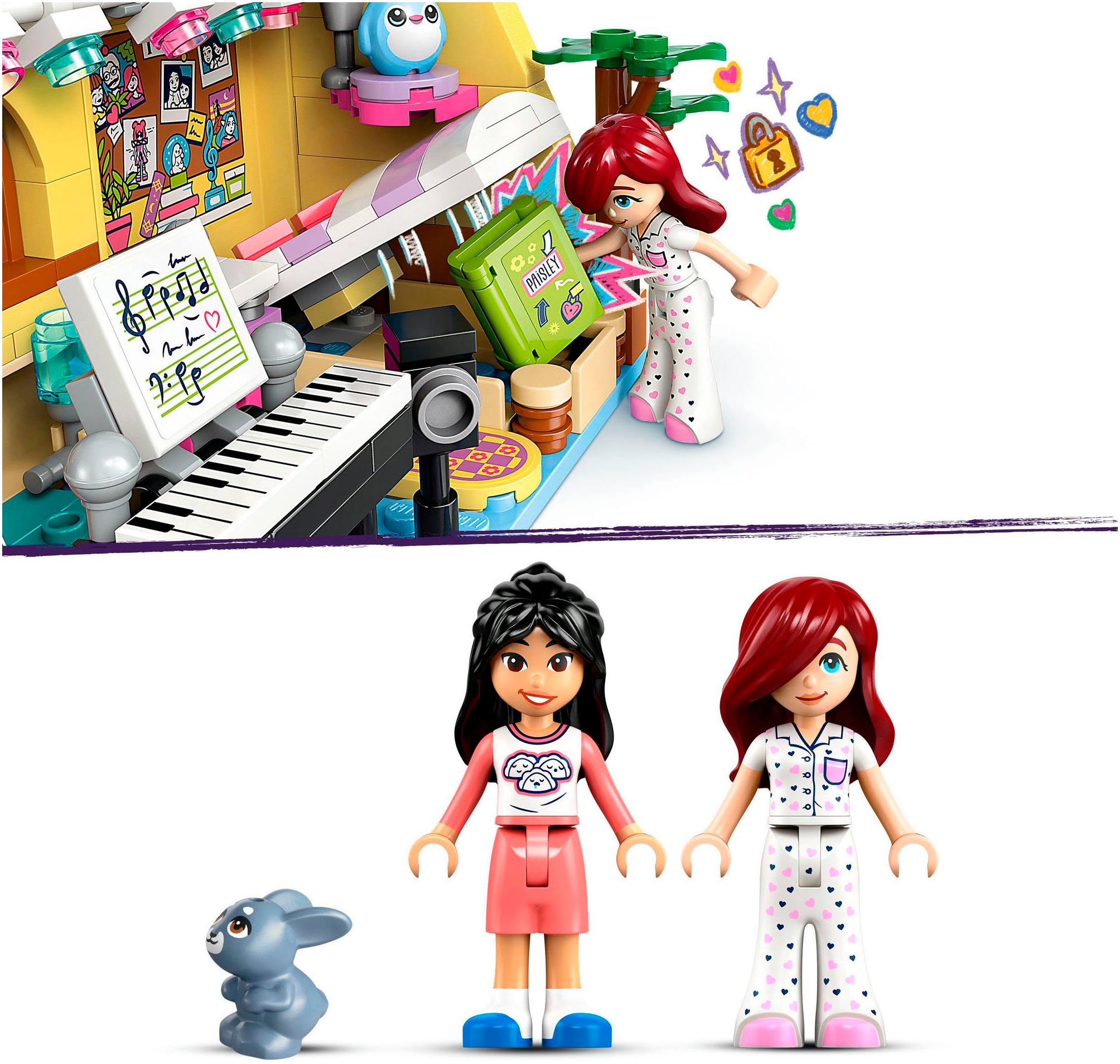 LEGO® Pions de construction »Paisleys Zimmer (42647), LEGO Friends« Made in Europe