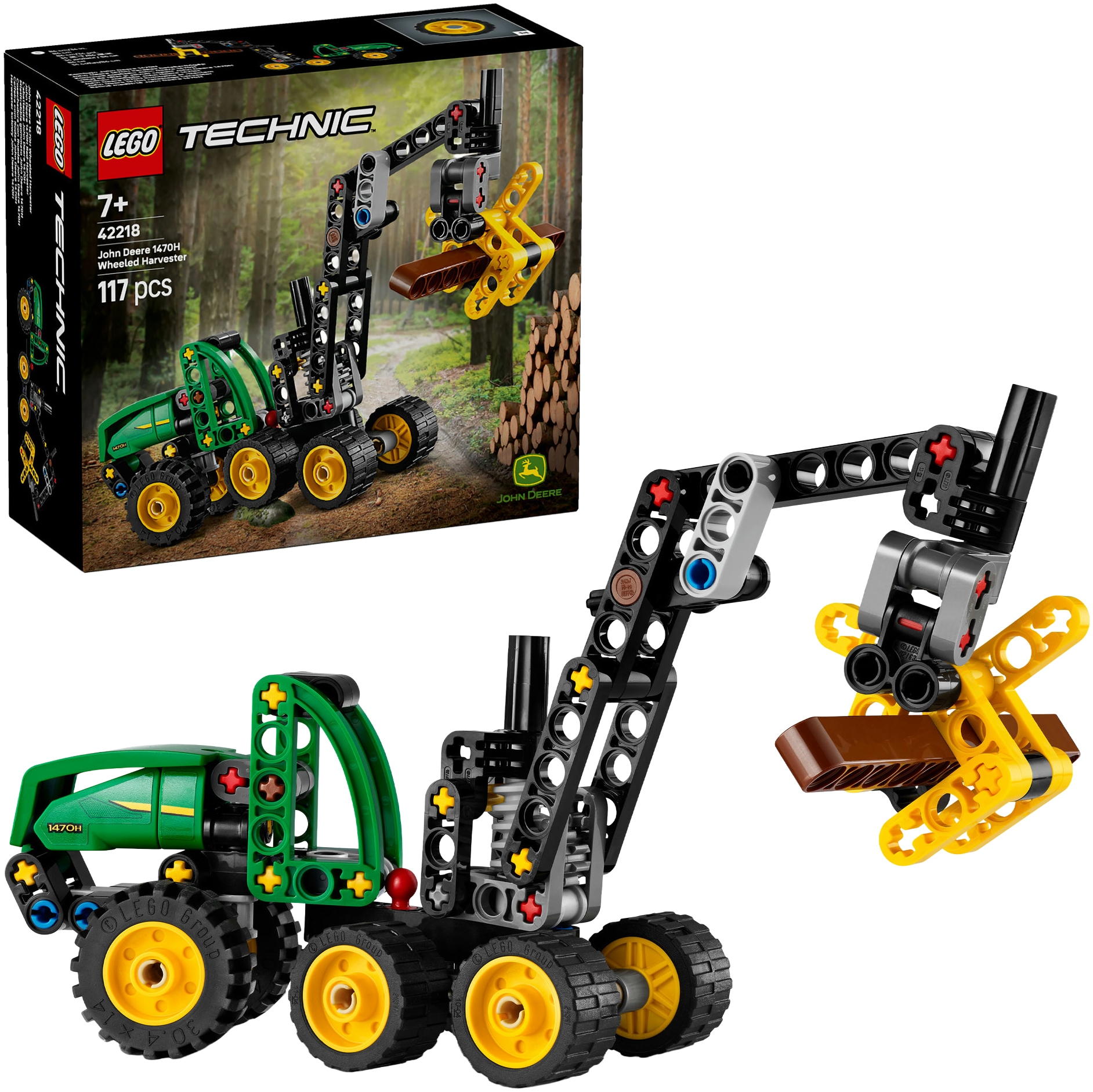 LEGO® Pions de construction »John Deere 1470H Rad-Harvester (42218), LEGO Technic« Made in Europe