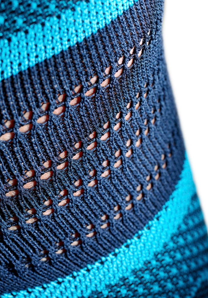 Bauerfeind Bandage pour le genou »Knee Support« matériau respirant, en coton, polyester et élasthanne