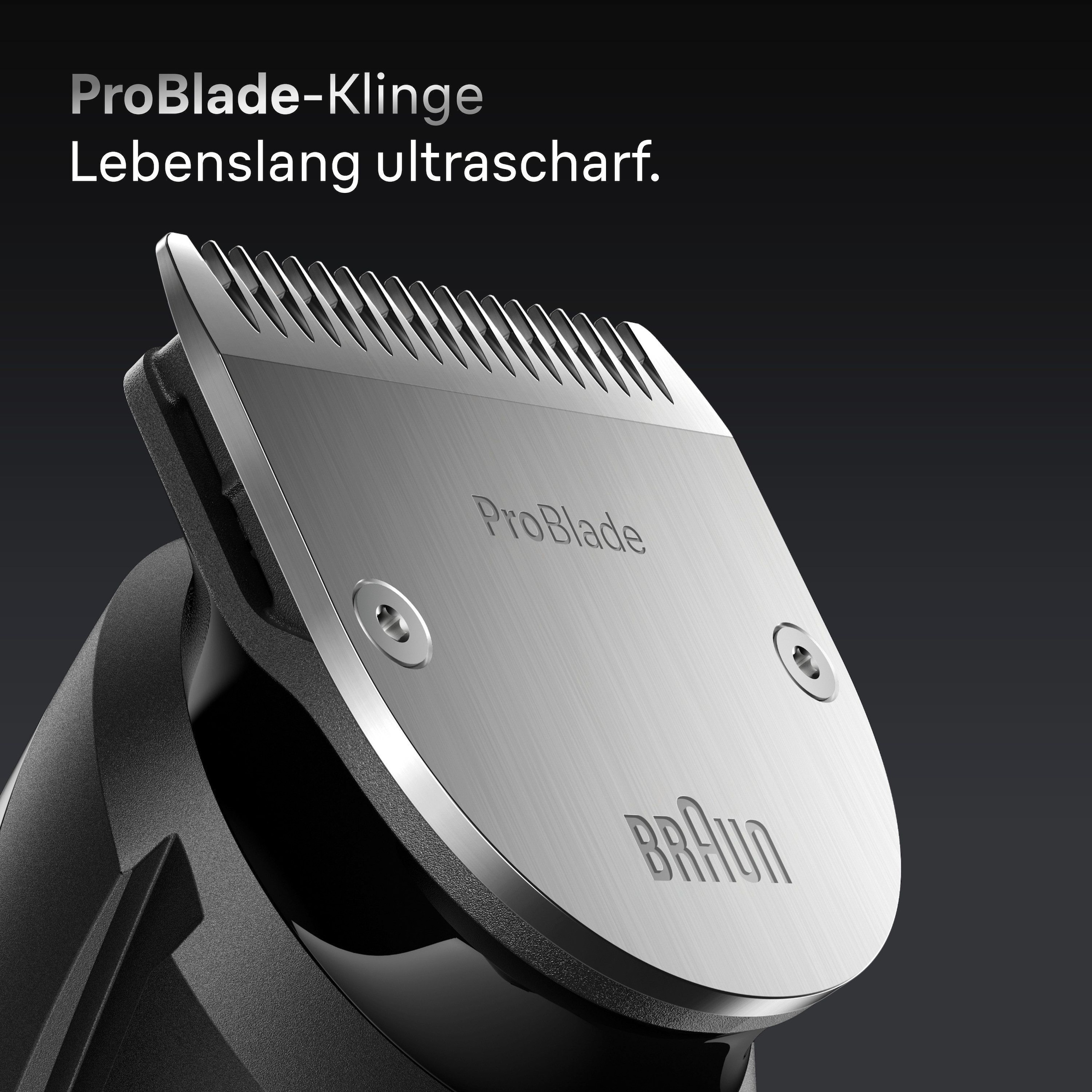 Braun Tondeuse à cheveux »Series 7 BT7540 / BT7520« 8 Aufsätze Ensemble 11 en 1, ProBlade, tondeuse à poils de nez, AutoSense, batterie 120 min