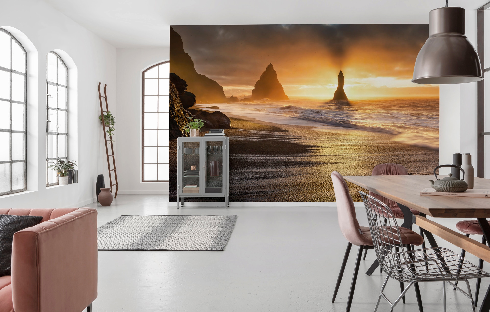 Komar Vliestapete »Digitaldruck Vlies -  Red Planet - Grösse 450 x 280 cm« bedruckt glatt Wohnzimmer, Schlafzimmer
