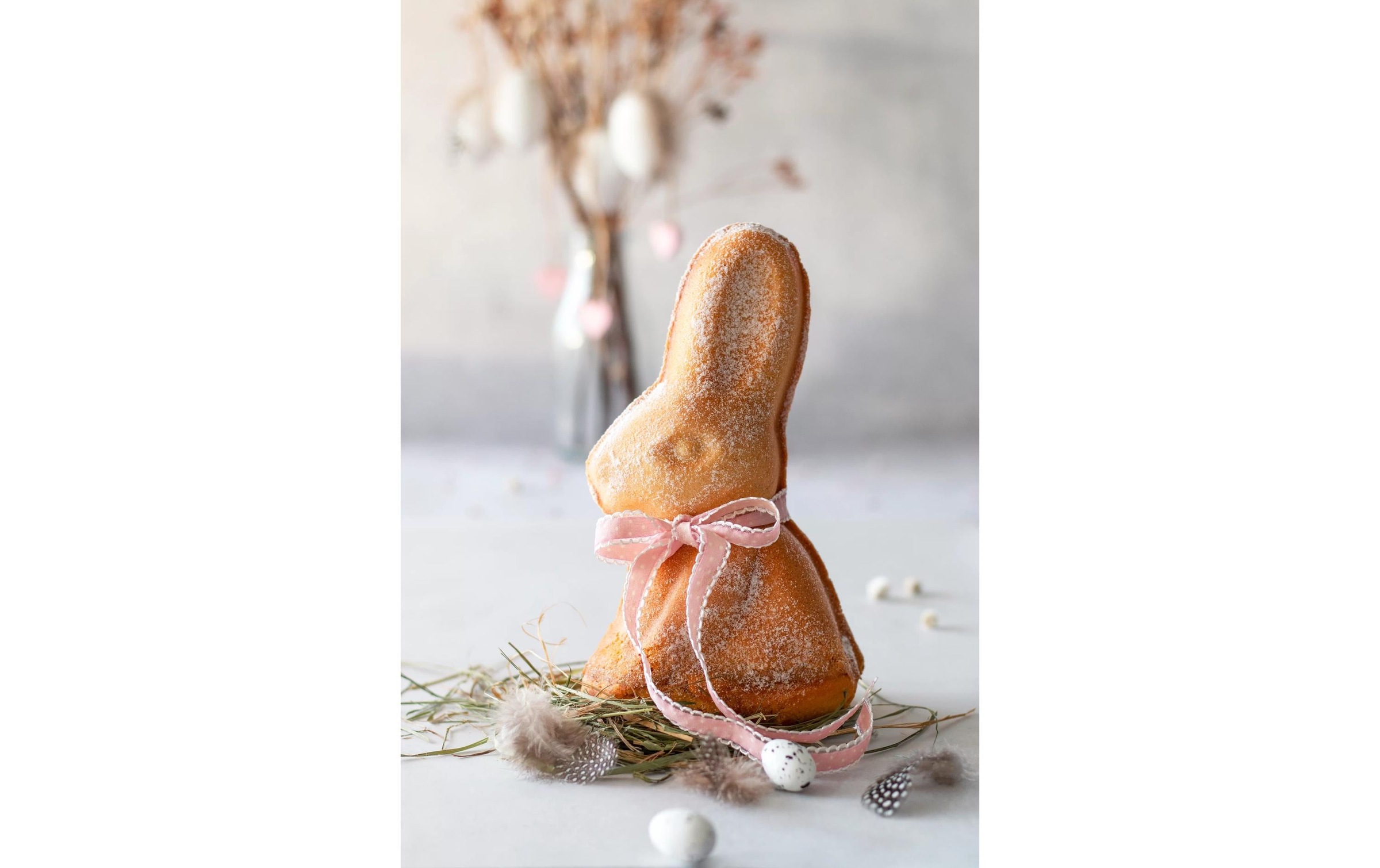 STÄDTER Backform »3D Osterhäschen 18 x 26 x 8 cm«