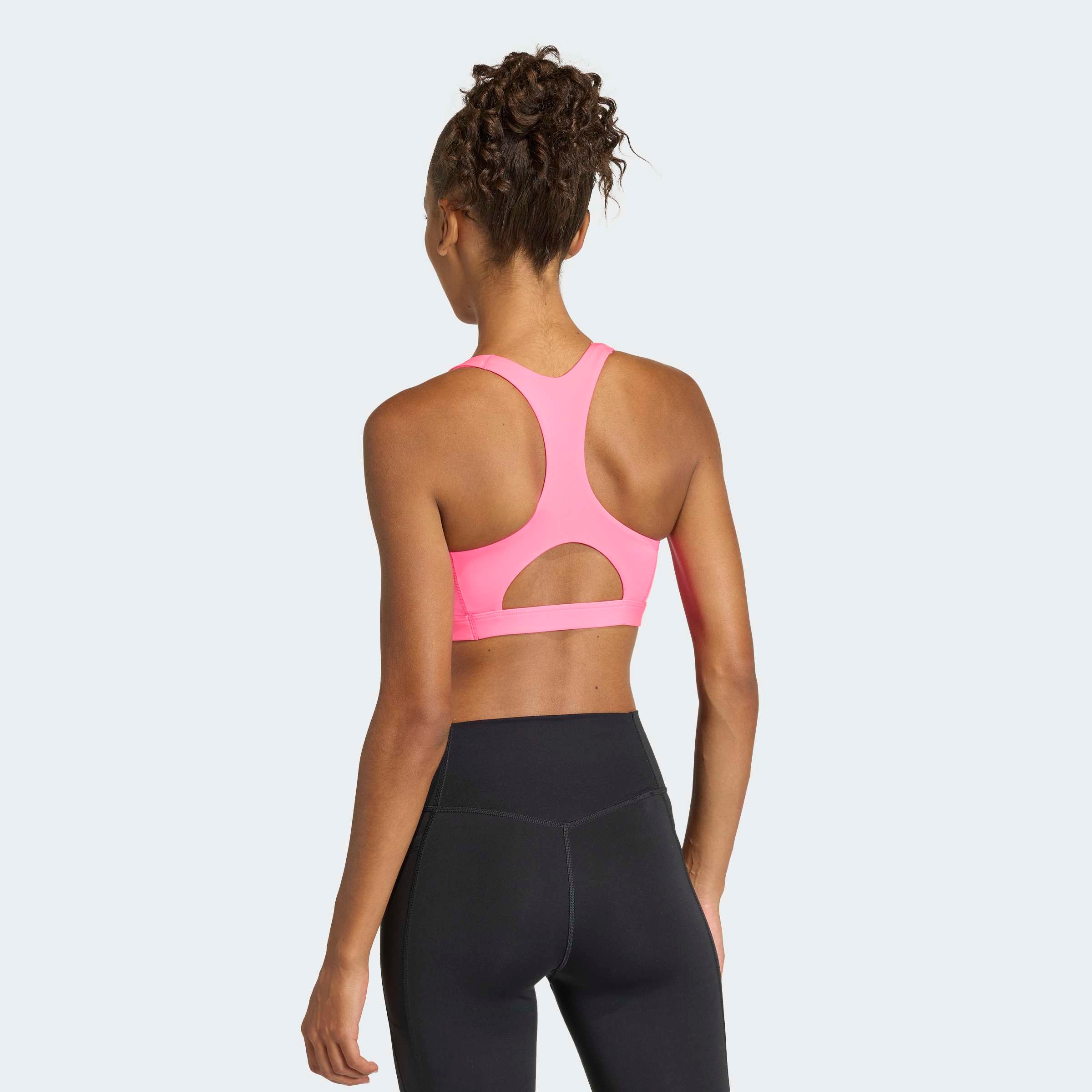 adidas Performance Soutien-gorge de sport »OPT ESS MS BRA« sans armatures, avec technologie Climacool®, en polyester