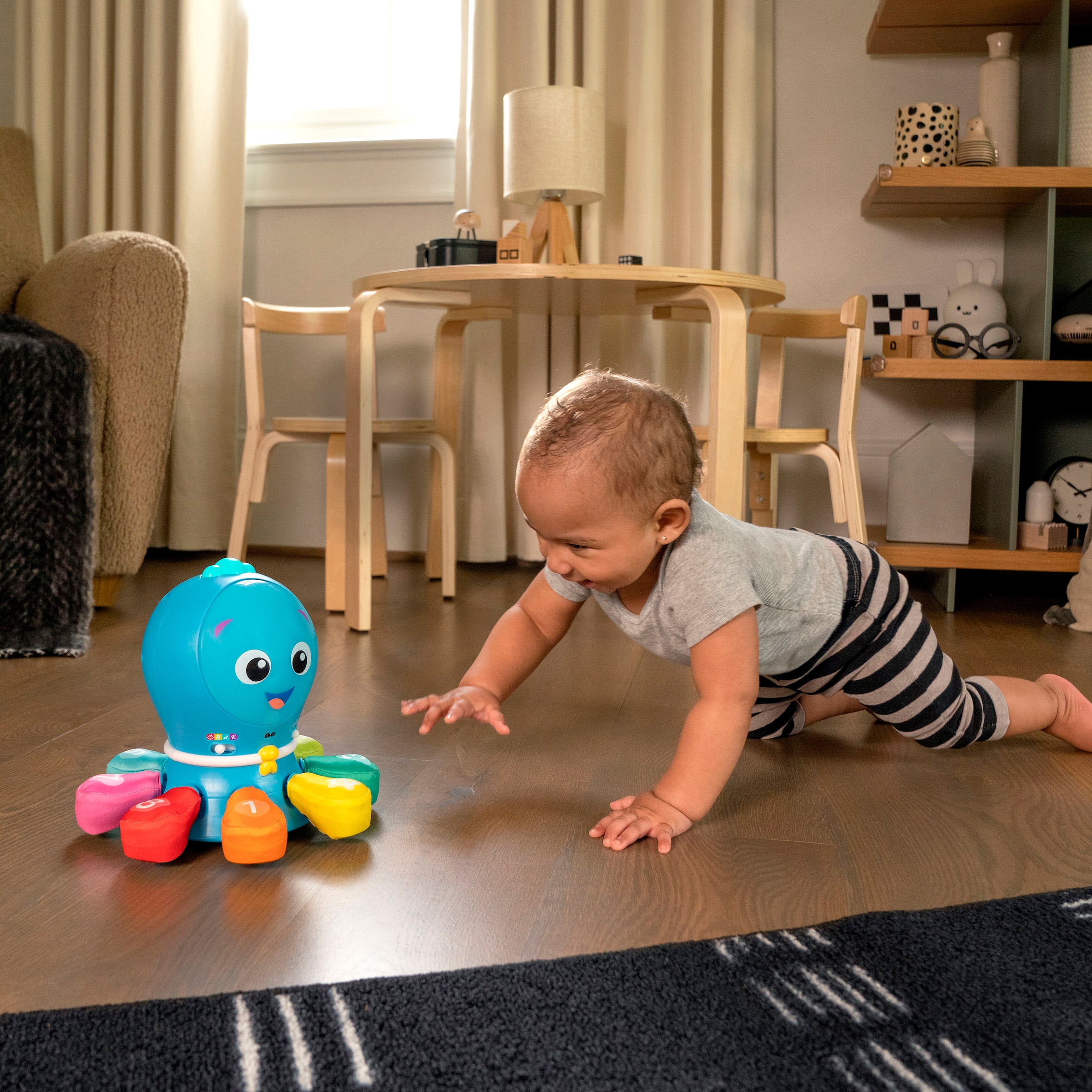Baby Einstein Greifspielzeug »Go Opus Go™ 4-in-1 Crawl & Chase Pal« mit Sound