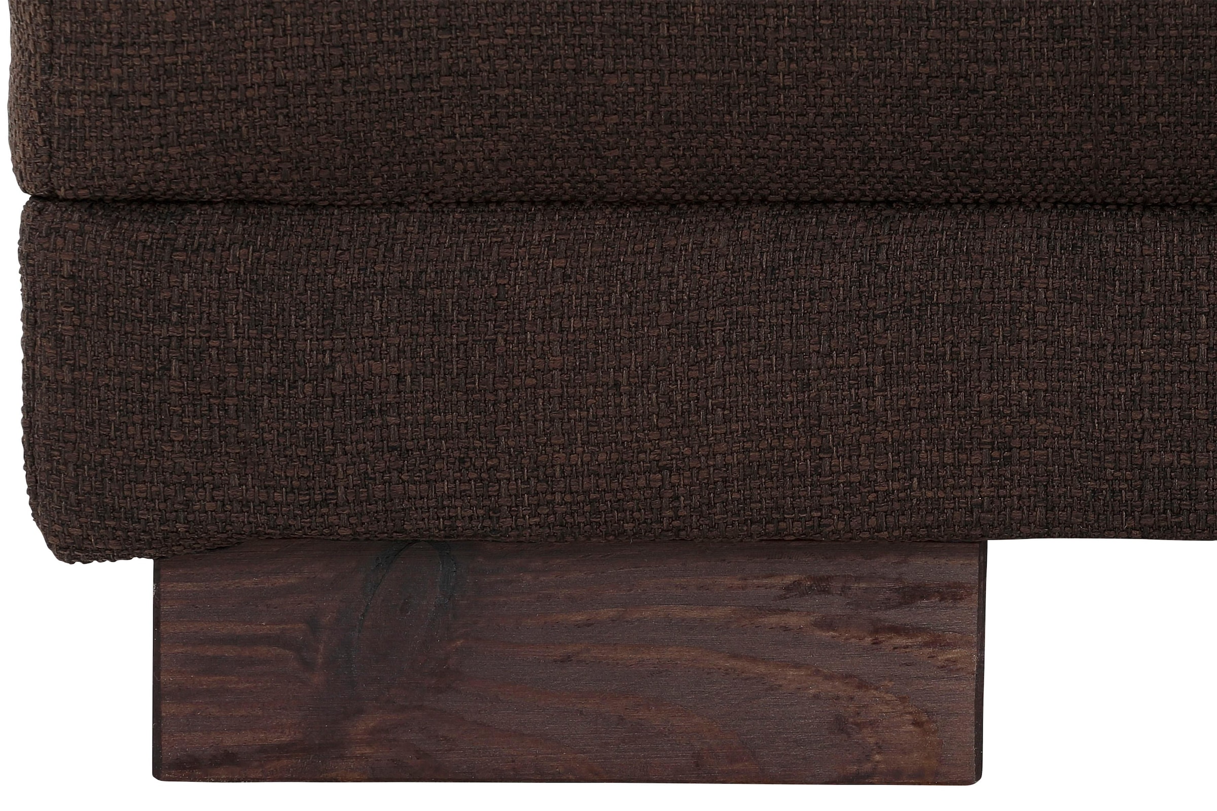 Home affaire Ecksofa »Viborg L-Form« mit Regal in der Armlehne, wahlweise mit Bettfunktion