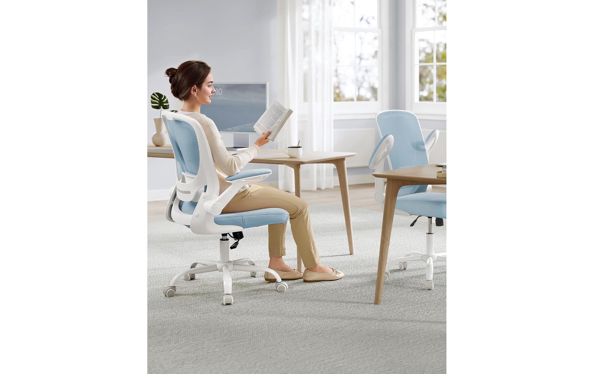 SONGMICS Bürostuhl »mit klappbaren Armlehnen« ()