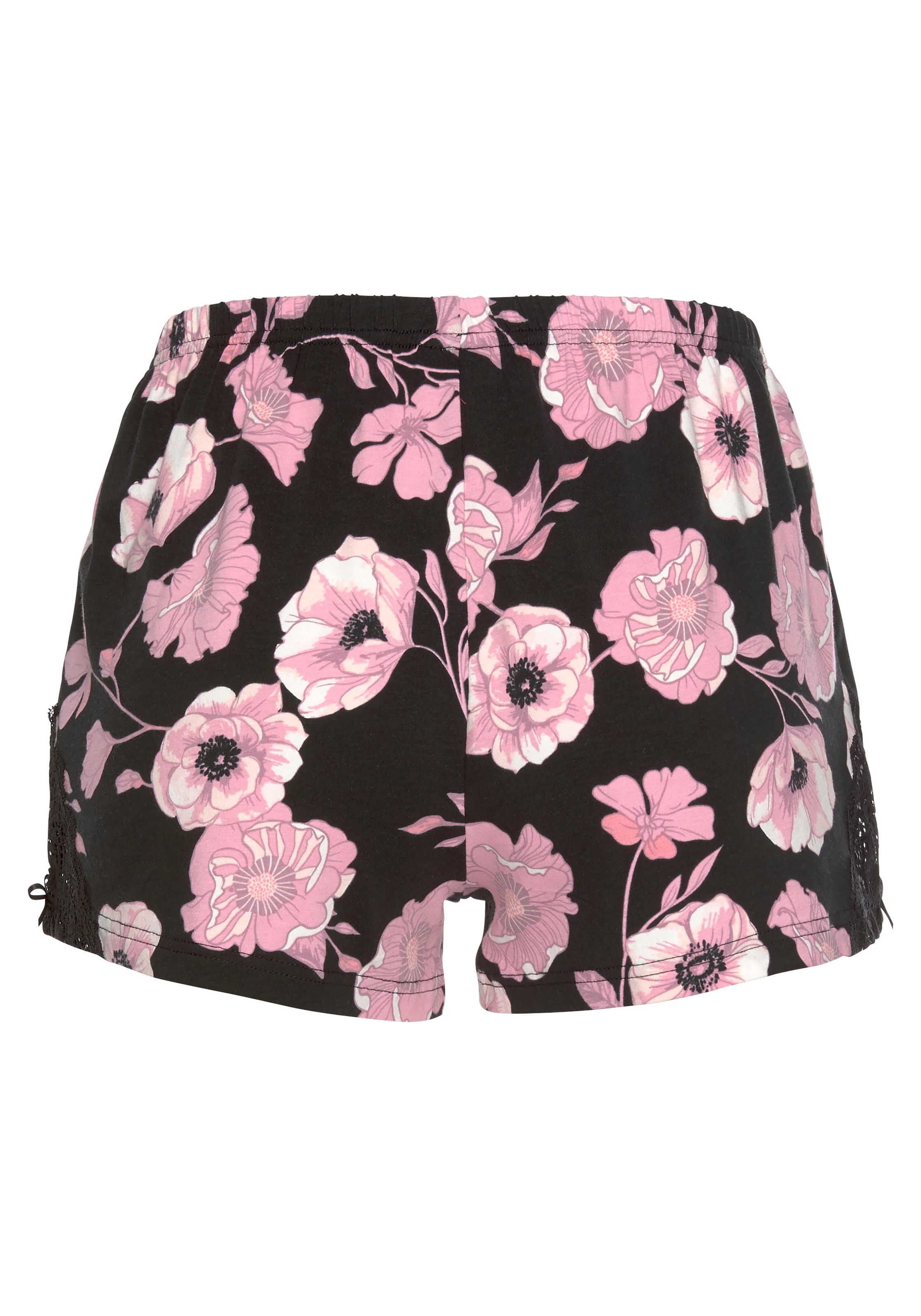 LASCANA Short  mit Spitzeneinsätzen