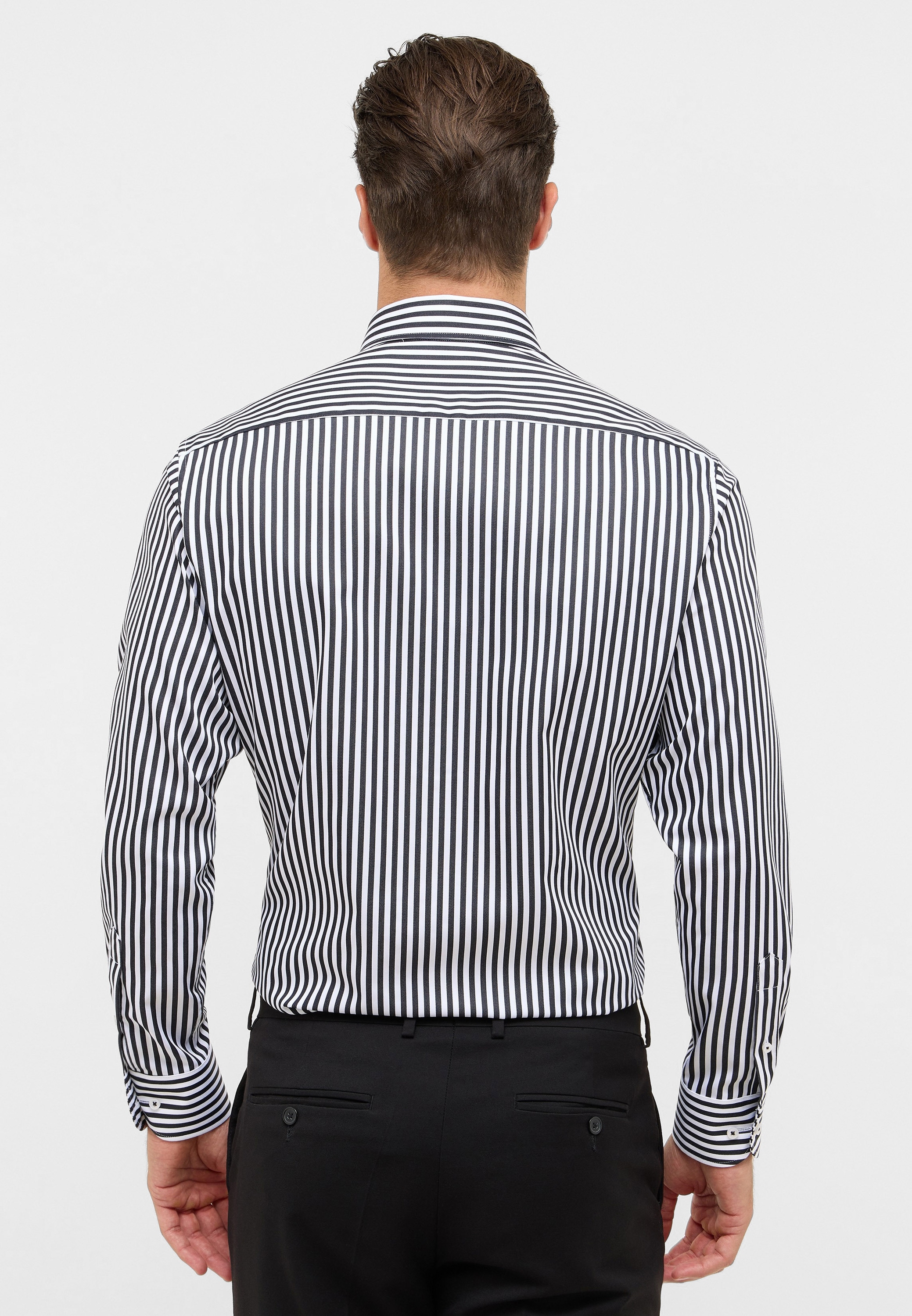 Eterna Langarmhemd »MODERN FIT« NON IRON (bügelfrei)