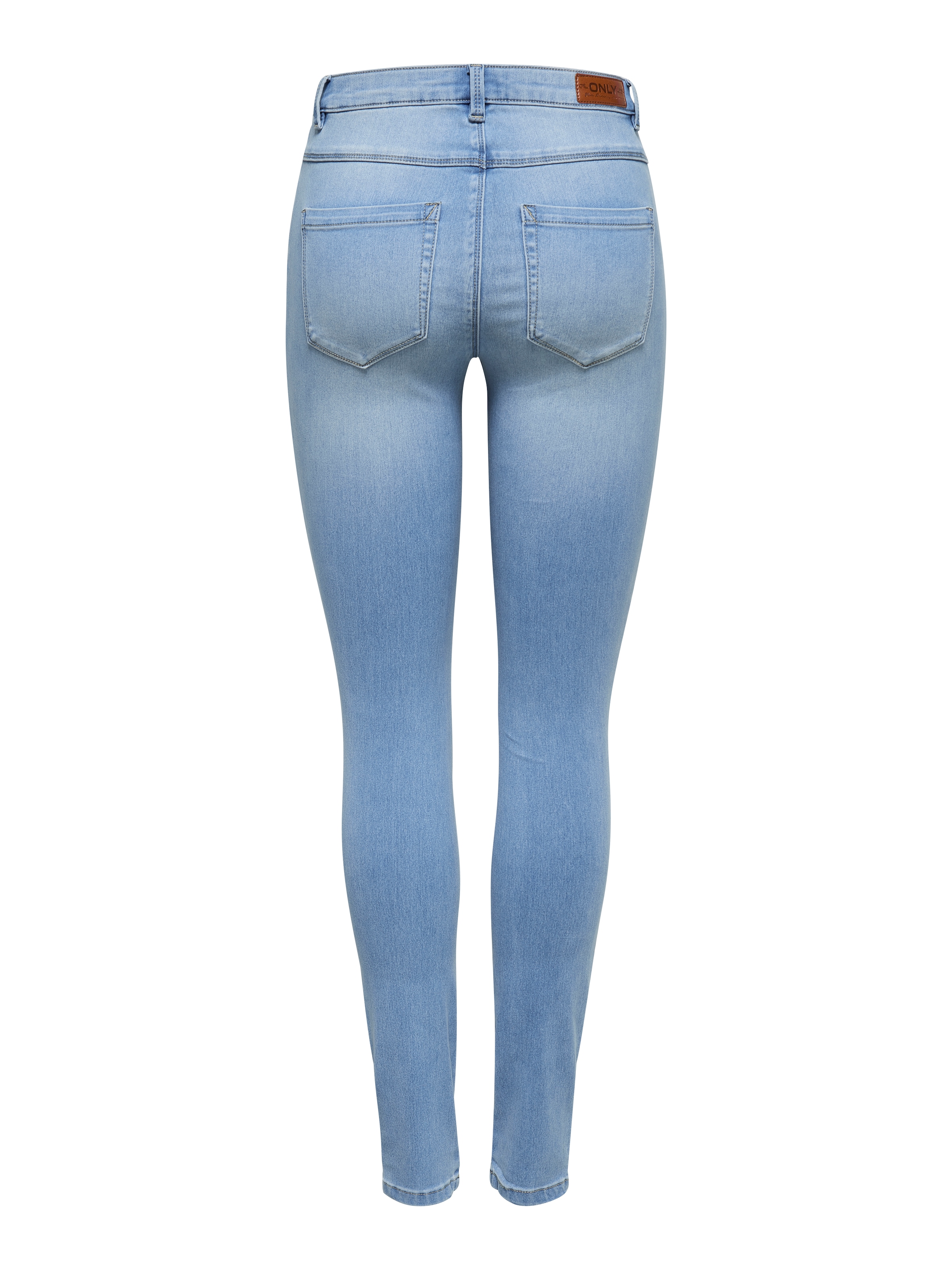 ONLY Jeans taille haute »ONLROYAL – Skinny-Jeans mit hoher Taille und Abriebeffekt« skinny fit, casual, Denim, Baumwollmischung, Eingrifftaschen