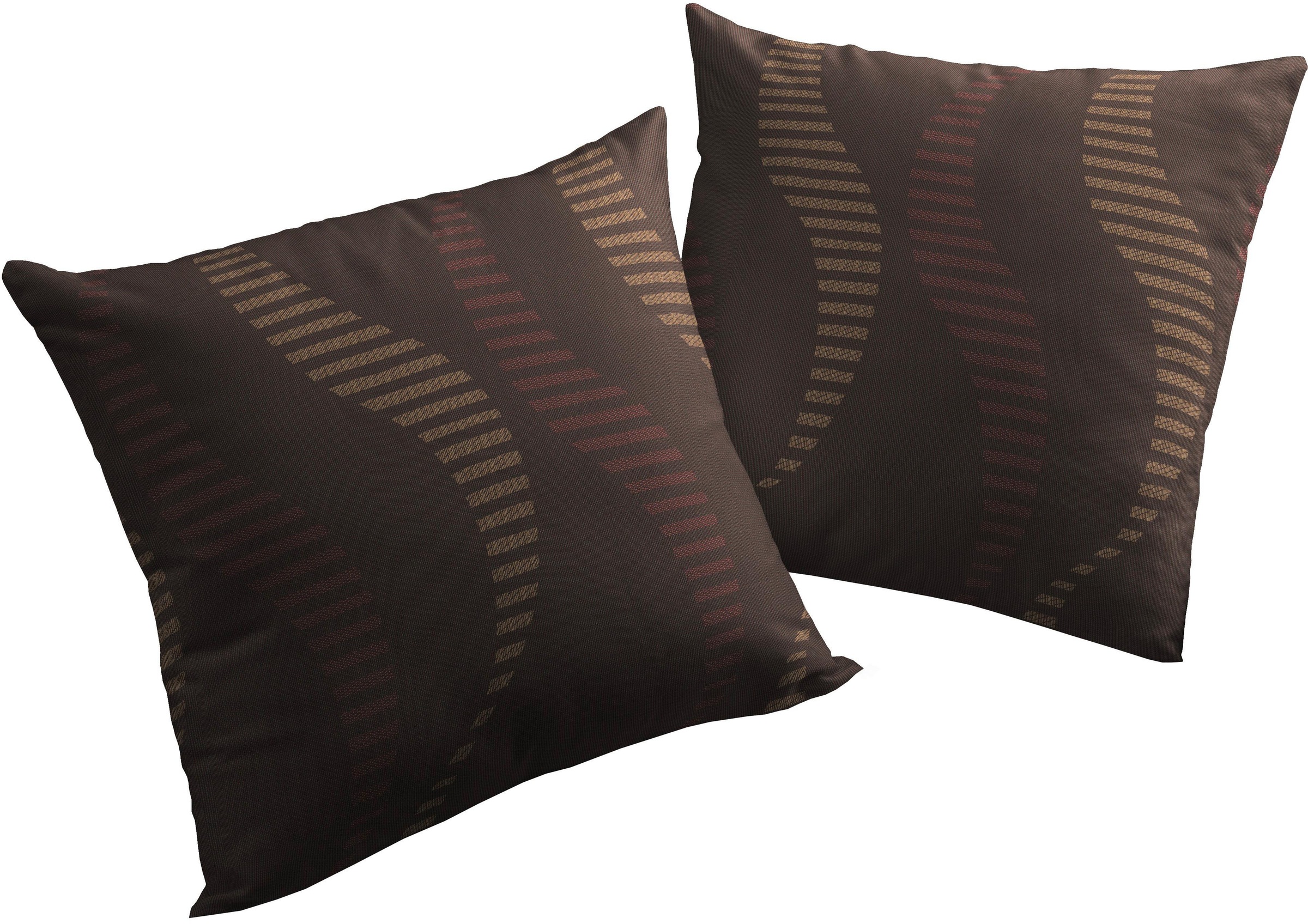 Wirth Dekokissen »LUPARA« Kissenhülle ohne Füllung, 2 Stück