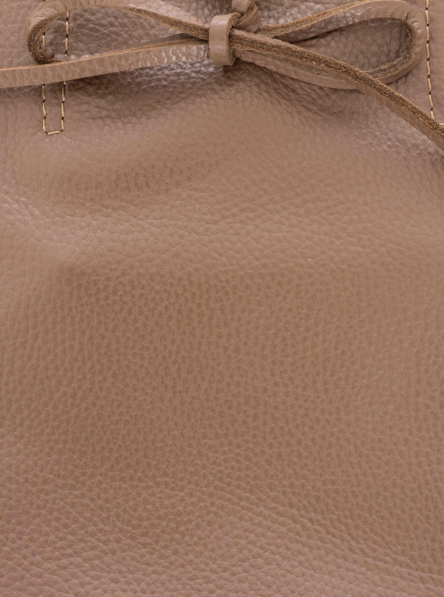 Zwillingsherz Sac de transport »Ledershopper "Small"« mit Schulterhenkel und Bindeband