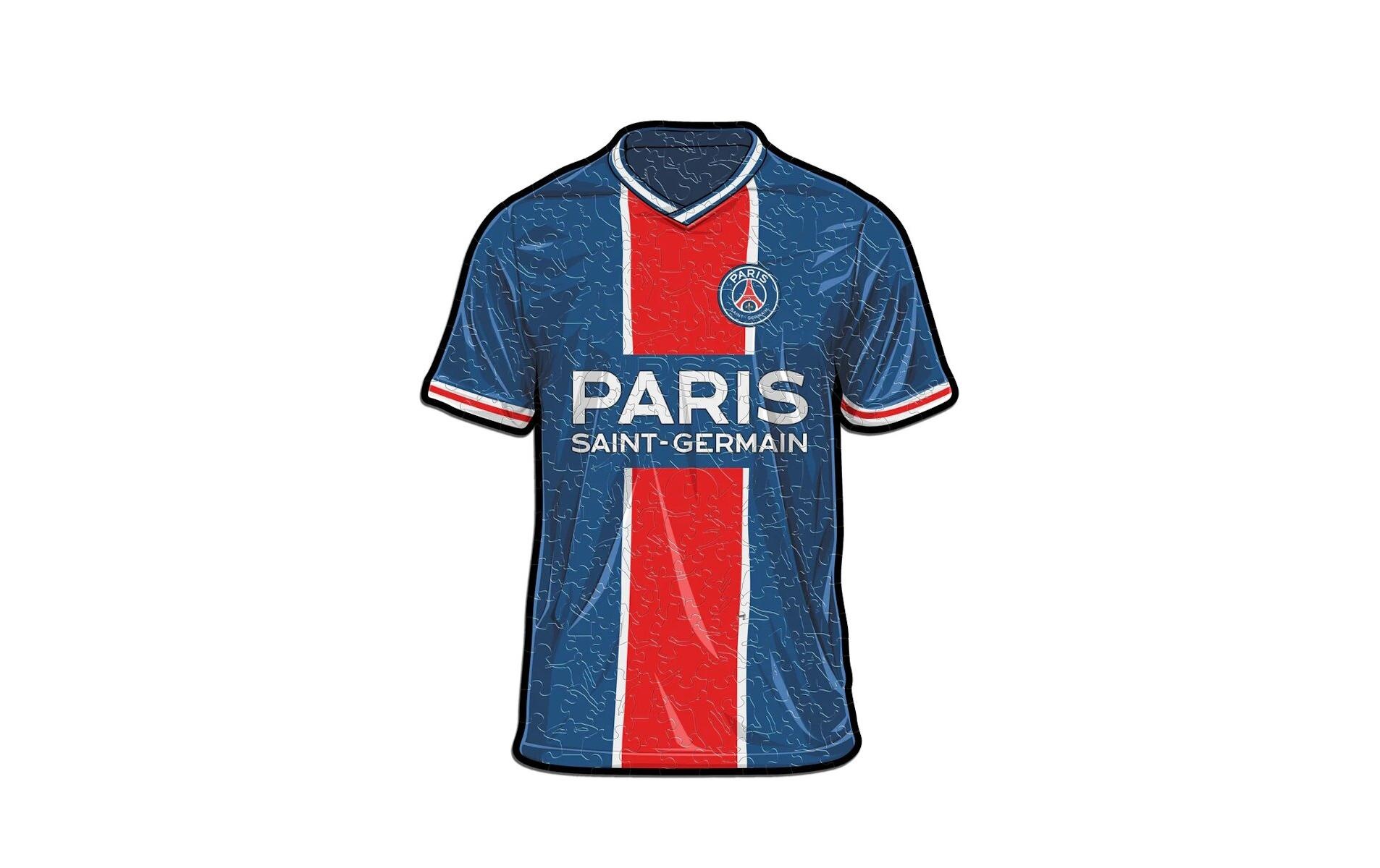   Puzzle »Iconic PSG FC – Trikot« Holzart: Birke (Herkunftsland: China)