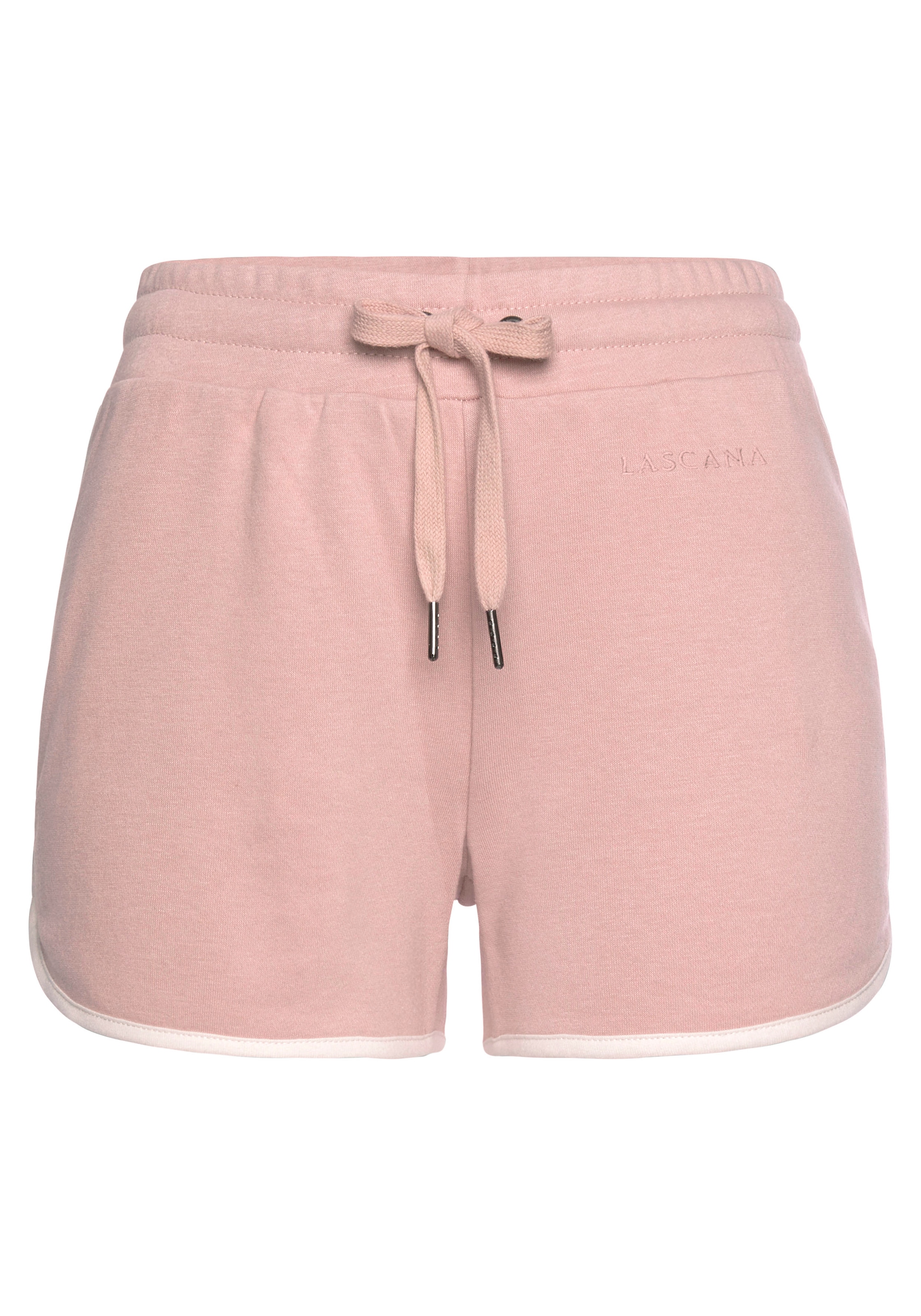 LASCANA Relaxshorts  mit Kontrastpaspeln, Loungewear