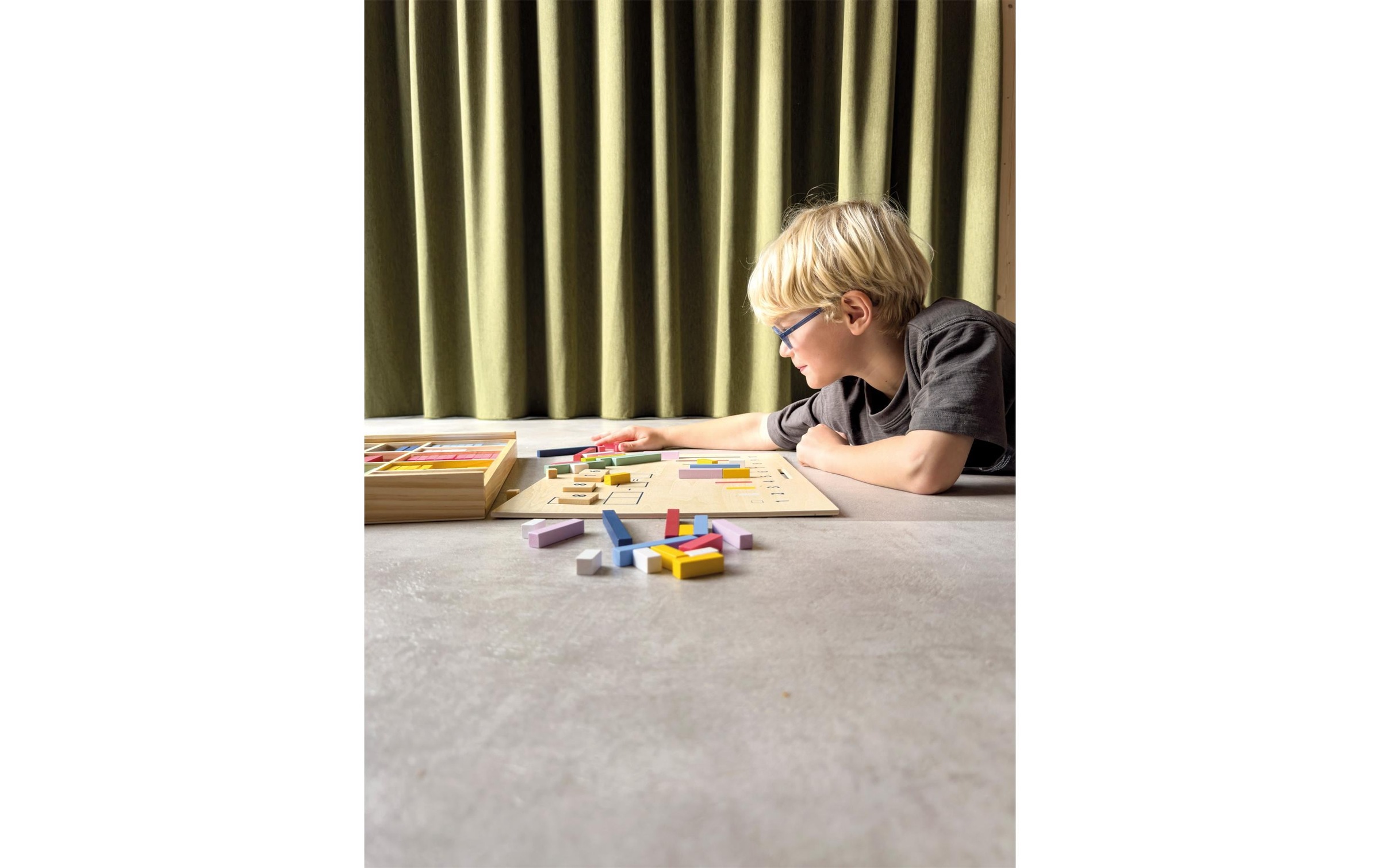 Small Foot Lernspielzeug »Rechenstäbchen mit Zahlen Educate FSC 1« Holzart: Schima, Pappel, Kiefer (China)