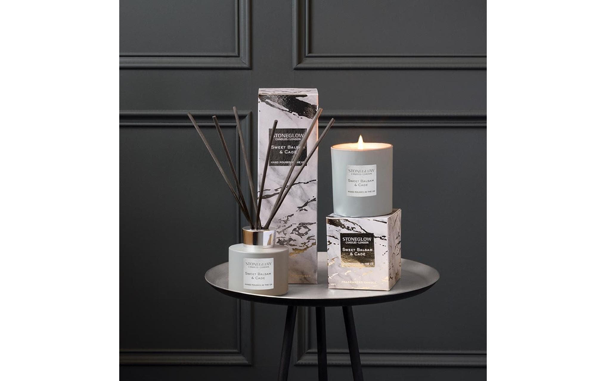 Stoneglow Bougie parfumée »Sweet Balsam & Cade 220 g«