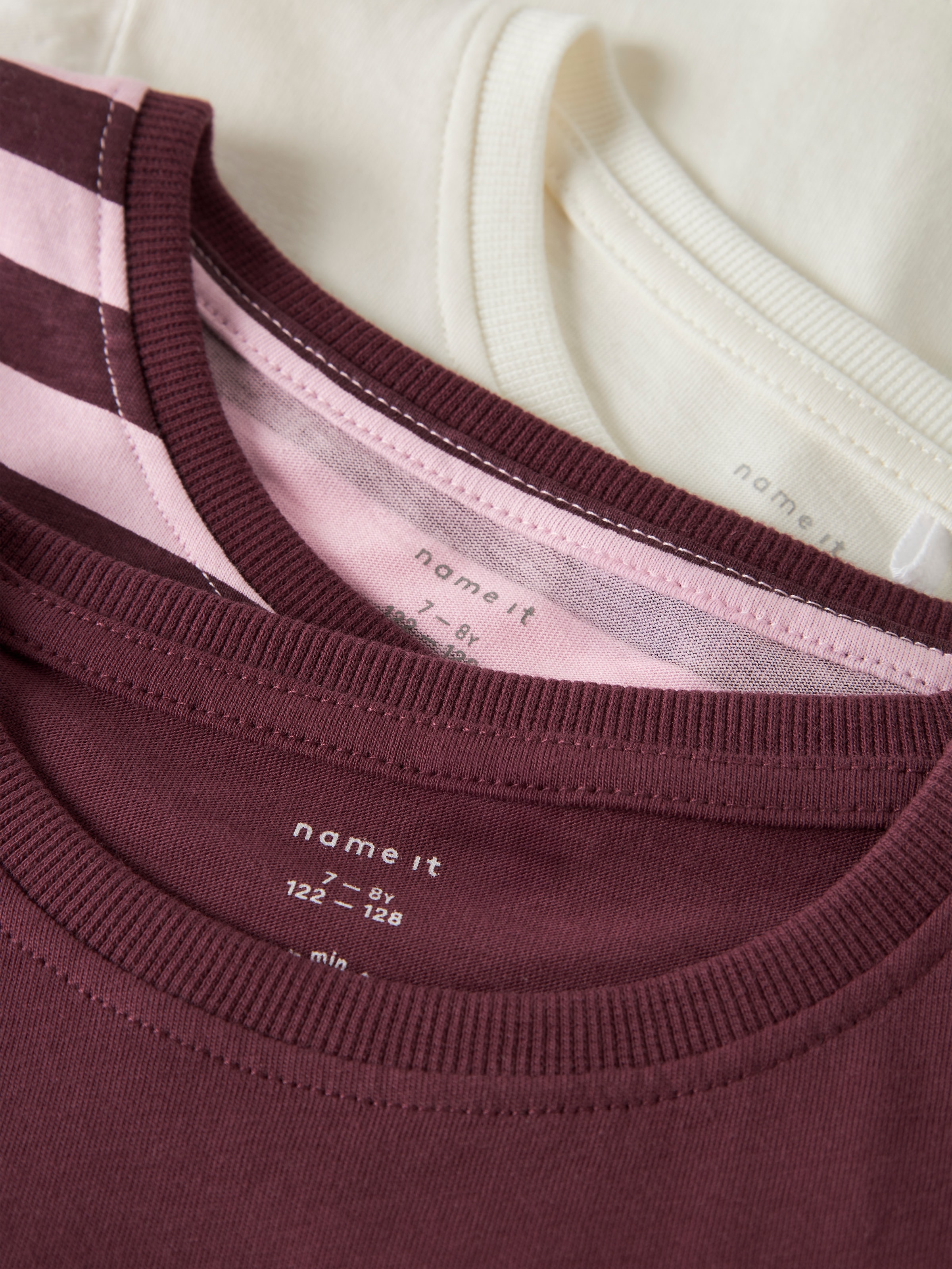 Name It Langarmshirt »NKFNIANA 3P LS TOP«, 3 Stk.
