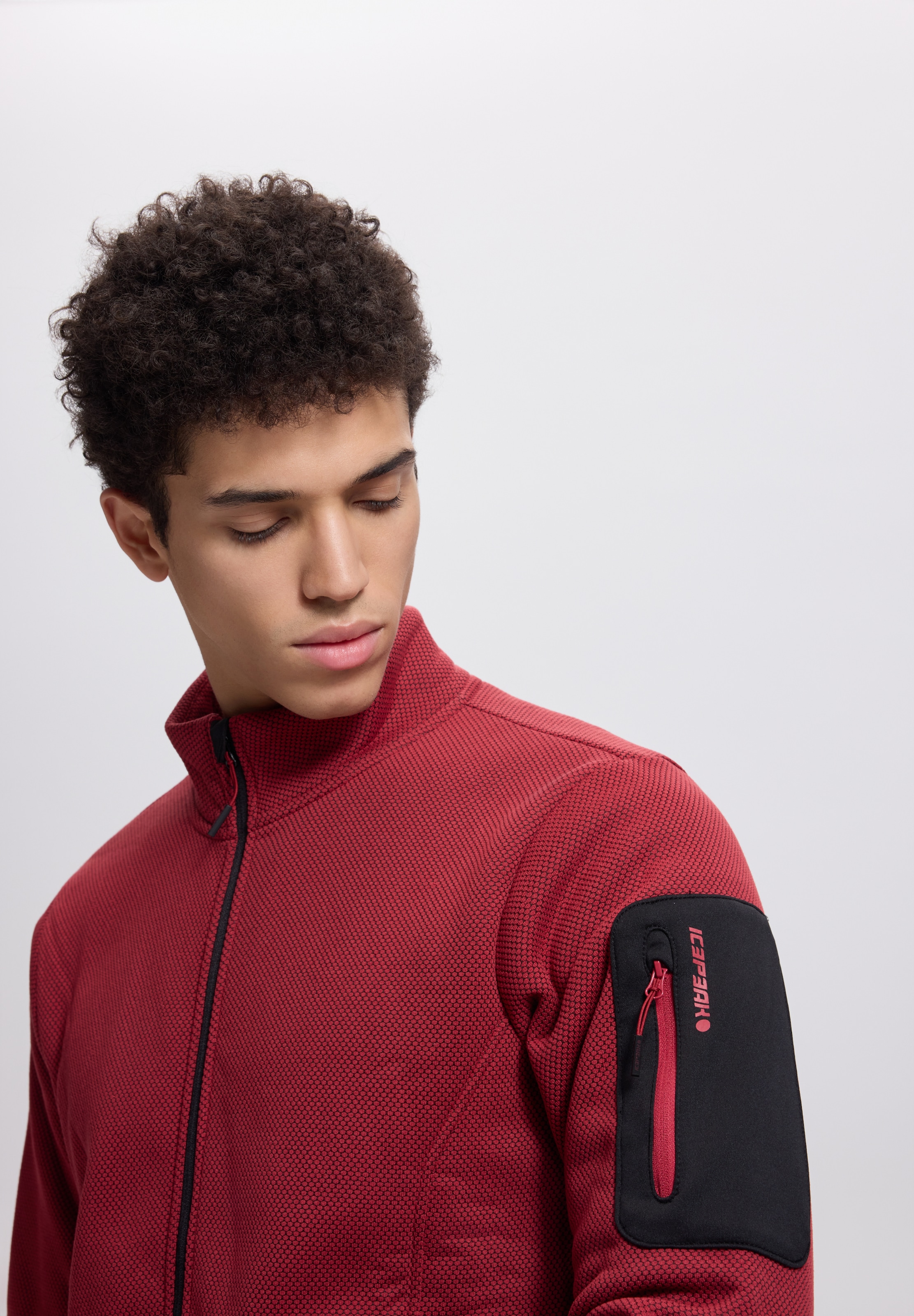 Icepeak Veste polaire »BREDSTEDT« avec col montant, séchage rapide, longueur normale