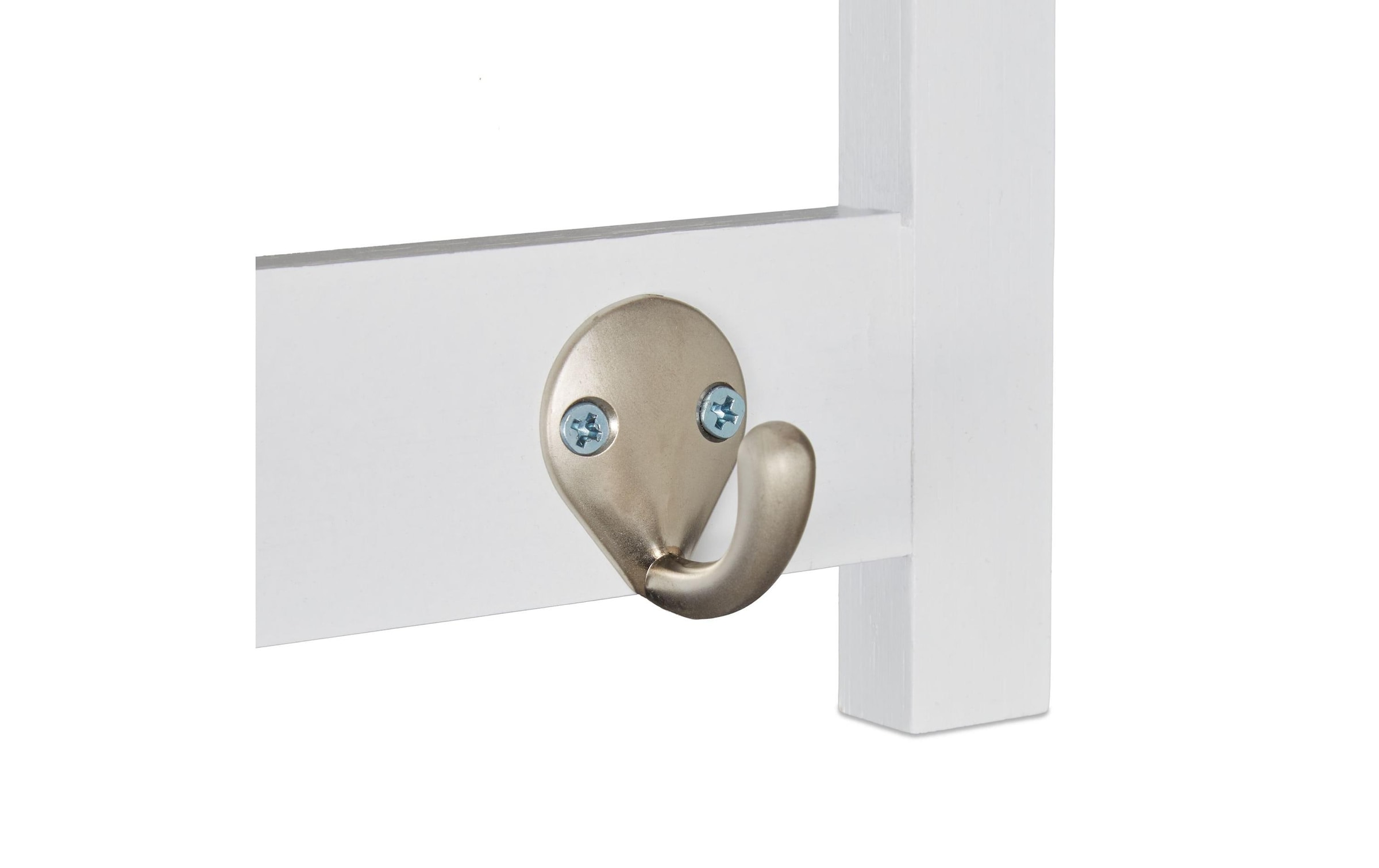 relaxdays Barre de penderie »Garderobenleiste mit Abla«