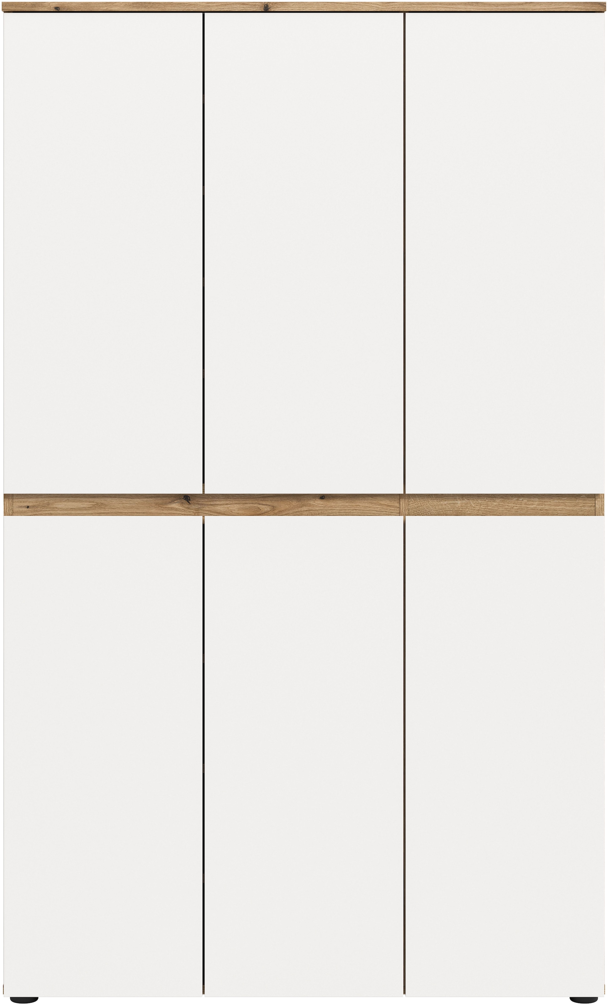 Home affaire Armoire multi-usages »CIPELA« 1 cuis tlg. BxH:105x175 cm, viel Stauraum, variable Einlegeböden, Kleiderstange