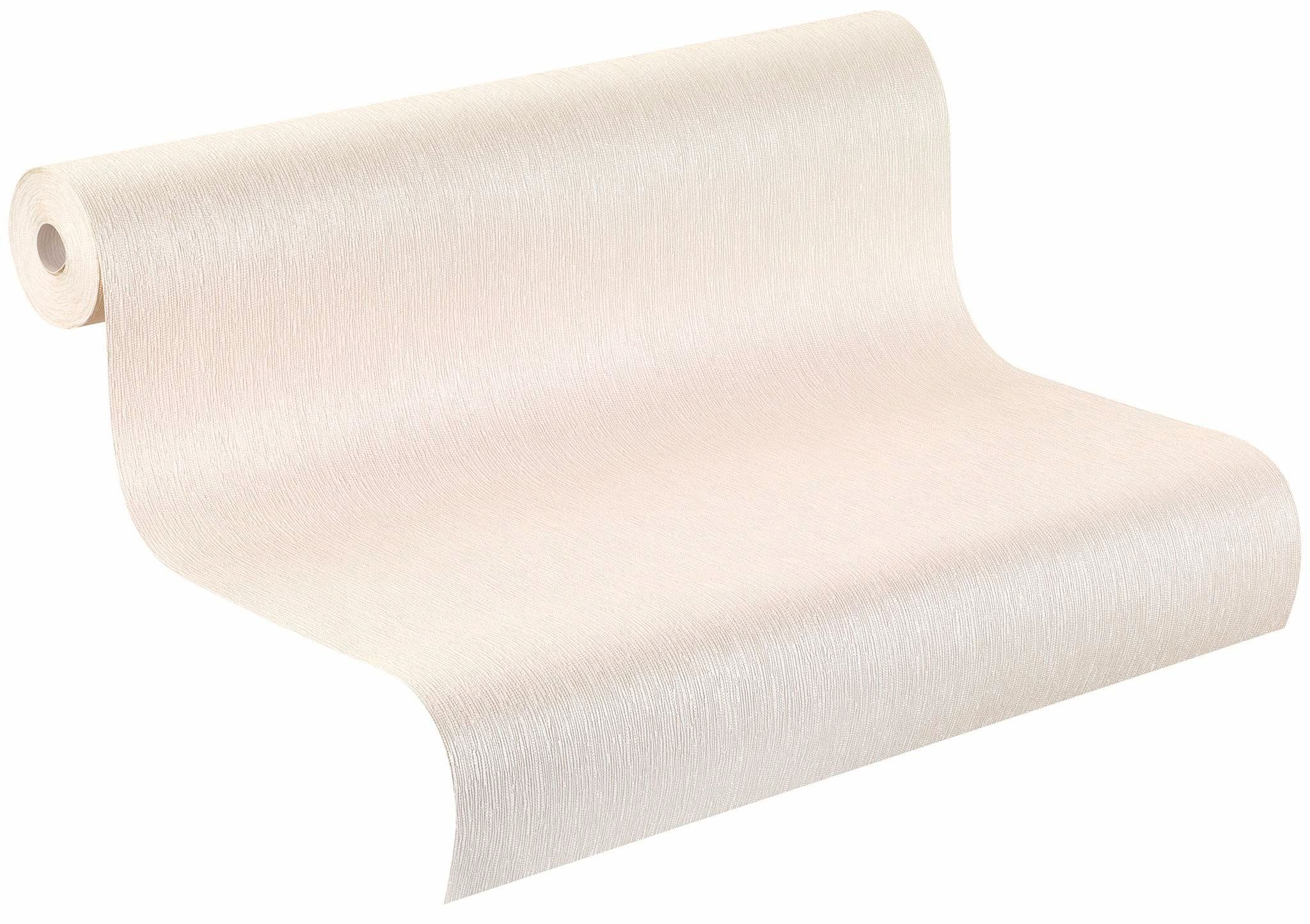 Rasch Vinyltapete »Selection« uni geprägt