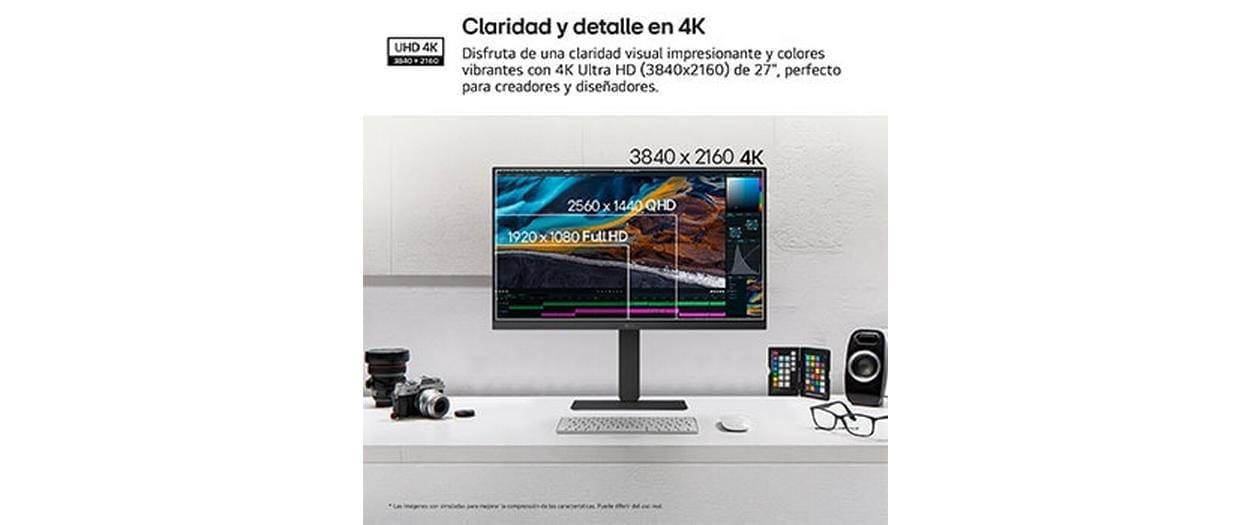 LG LED-Monitor »27U730A« 68 cm/27 ″  3840 x 2160 px 5 Reaktionszeit 60 Hz